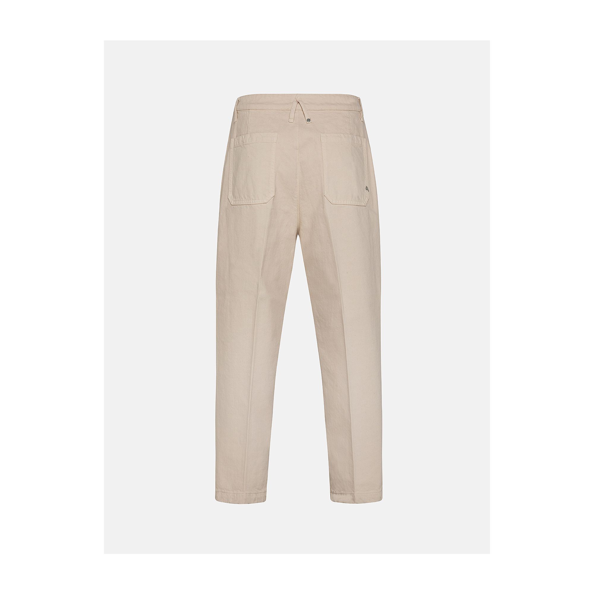 YOUNG CHINO RIGID OVER ANKLE GARMENT DYED PORCELLANA