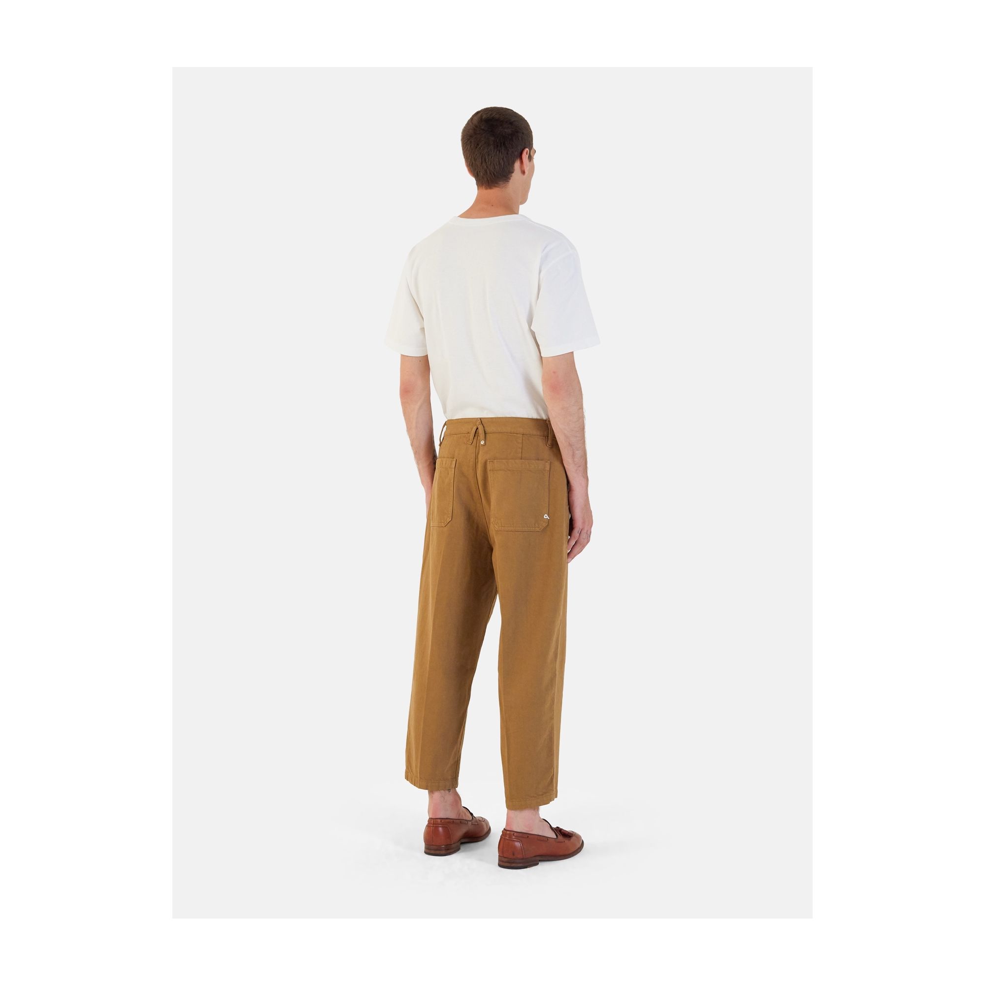 YOUNG CHINO RIGID OVER ANKLE GARMENT DYED FOX