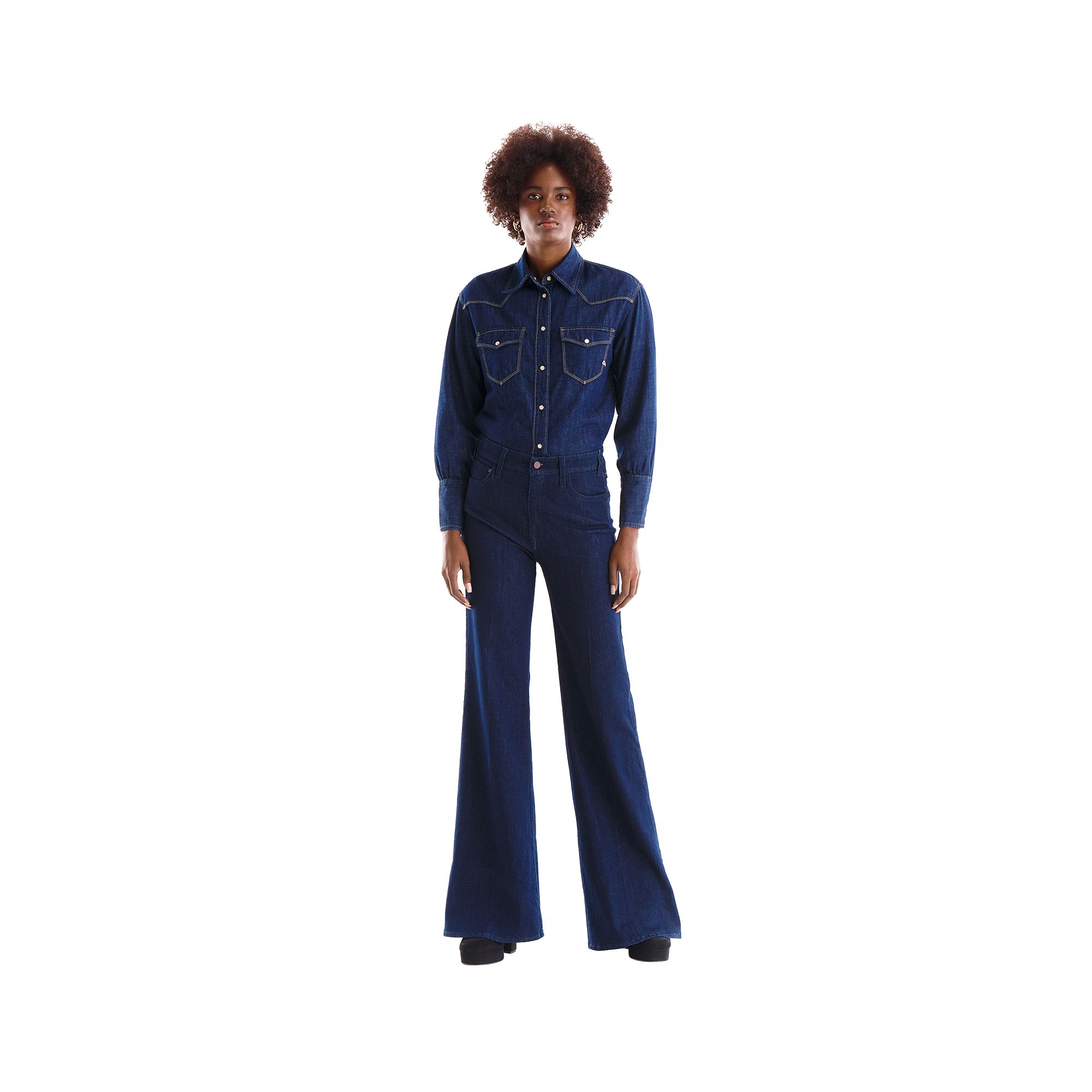 FLAIRE HIGH RISE FLARED RINSE WASH