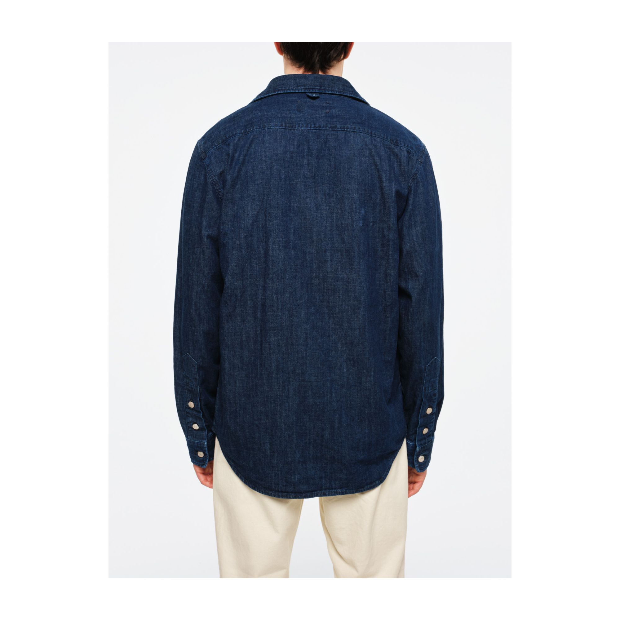 Heavy denim overshirt