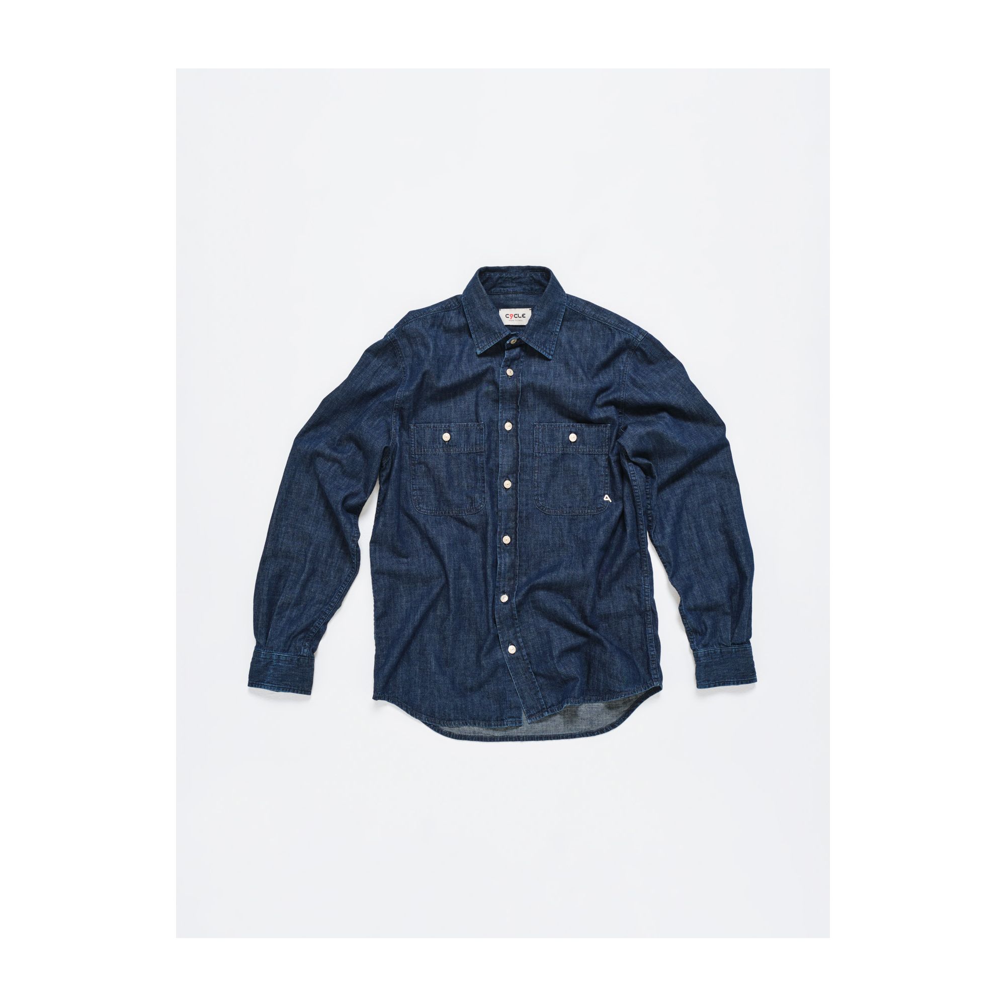 Heavy denim overshirt