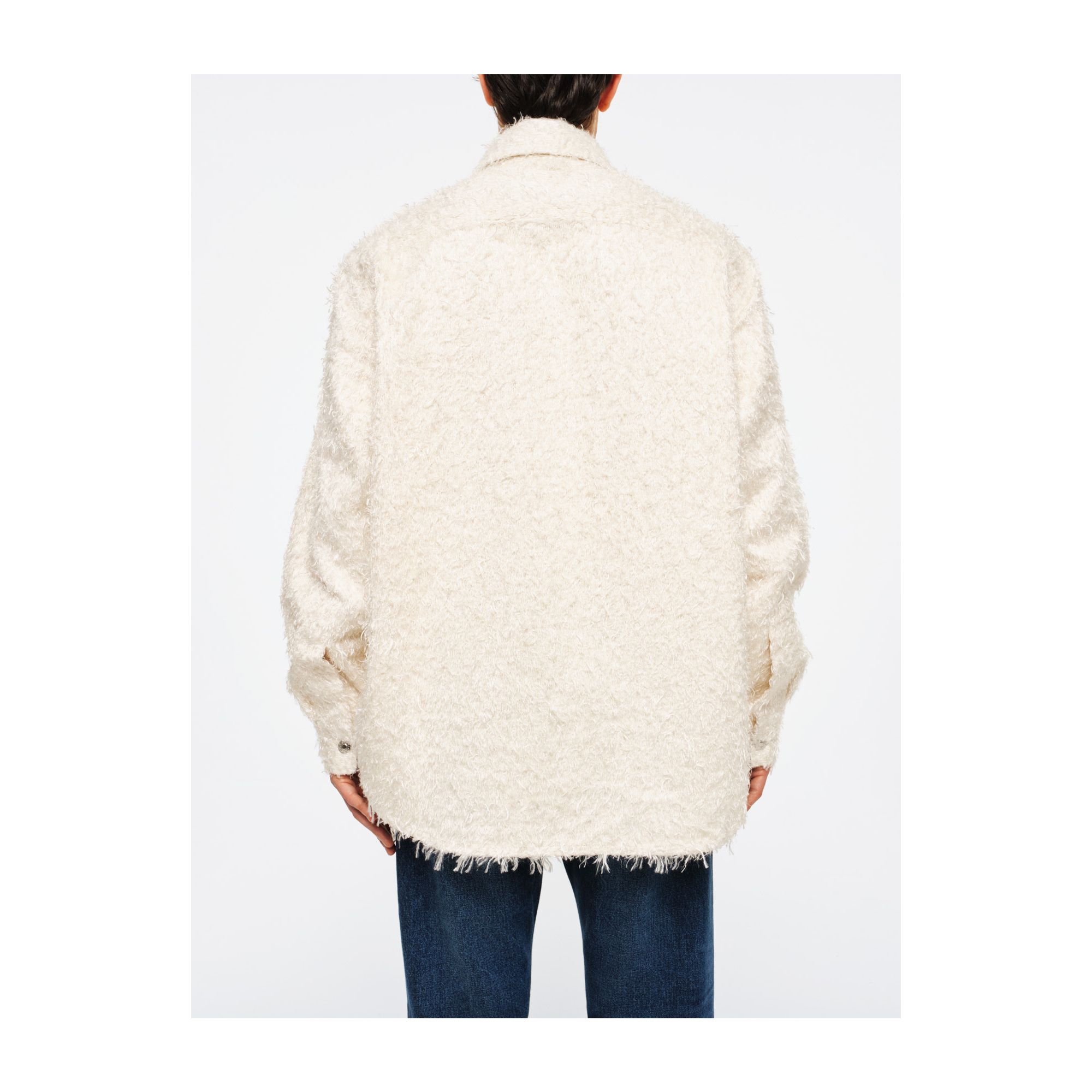 Overshirt Liam in eco fur