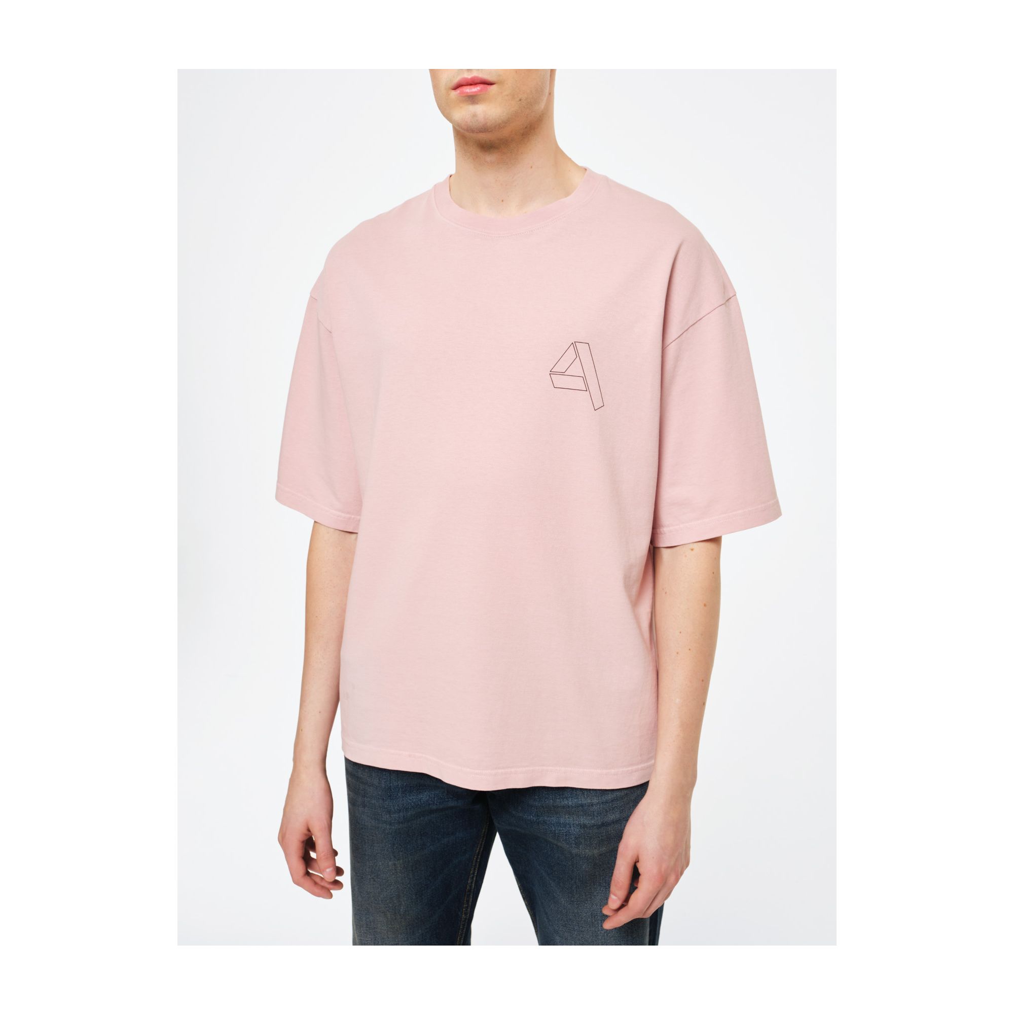 OVER PRINTED T-SHIRT RINSE WASH