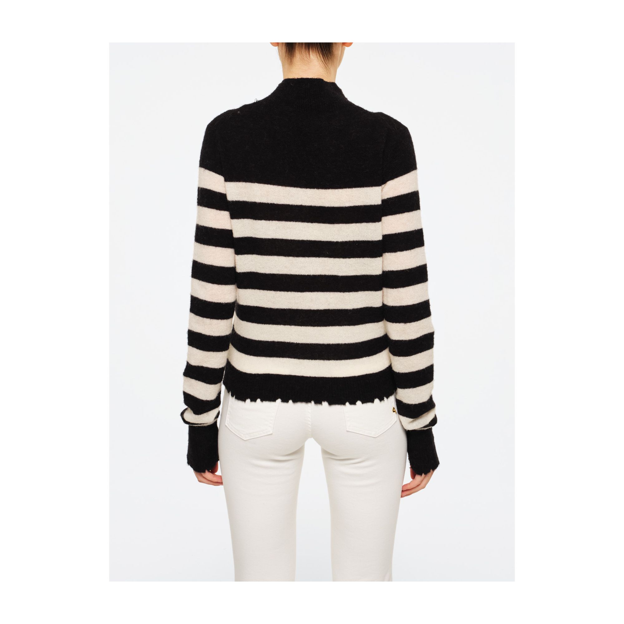 Maglia a collo alto Camila in misto lana