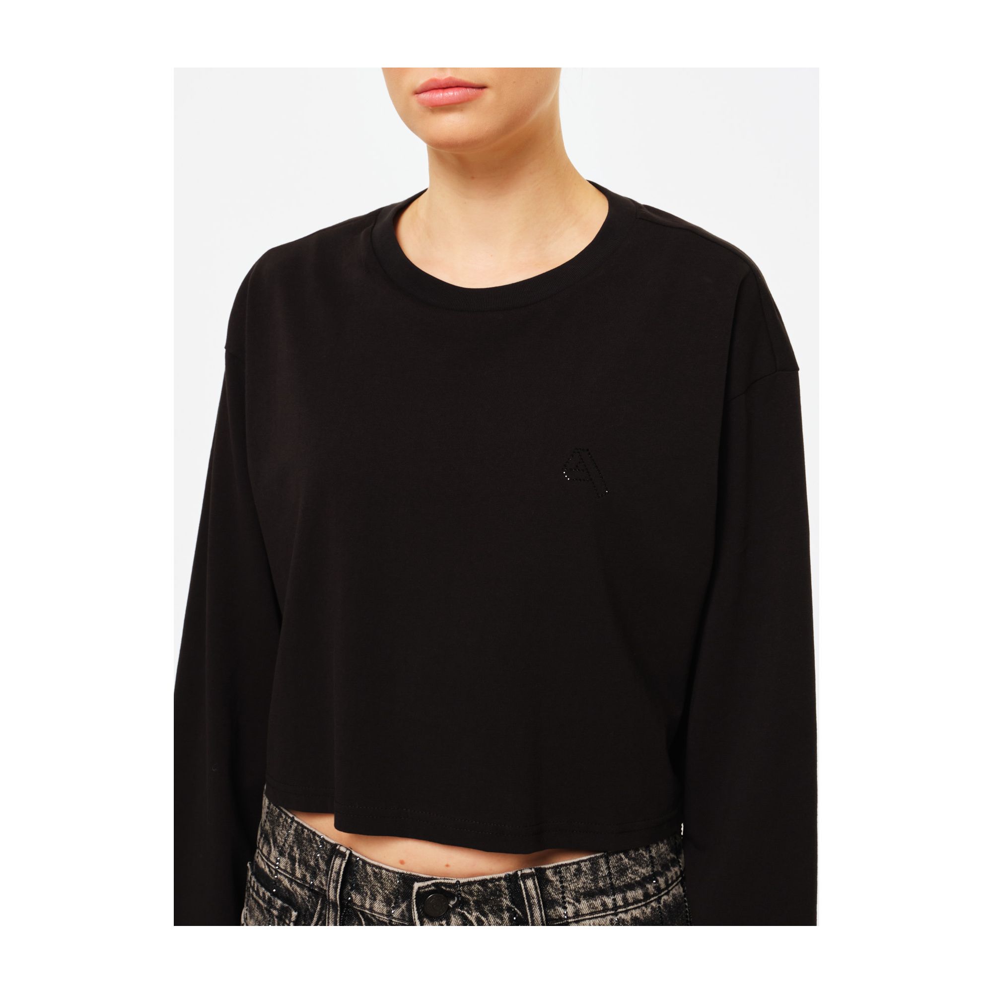 Maglia Hellen boxy fit con logo