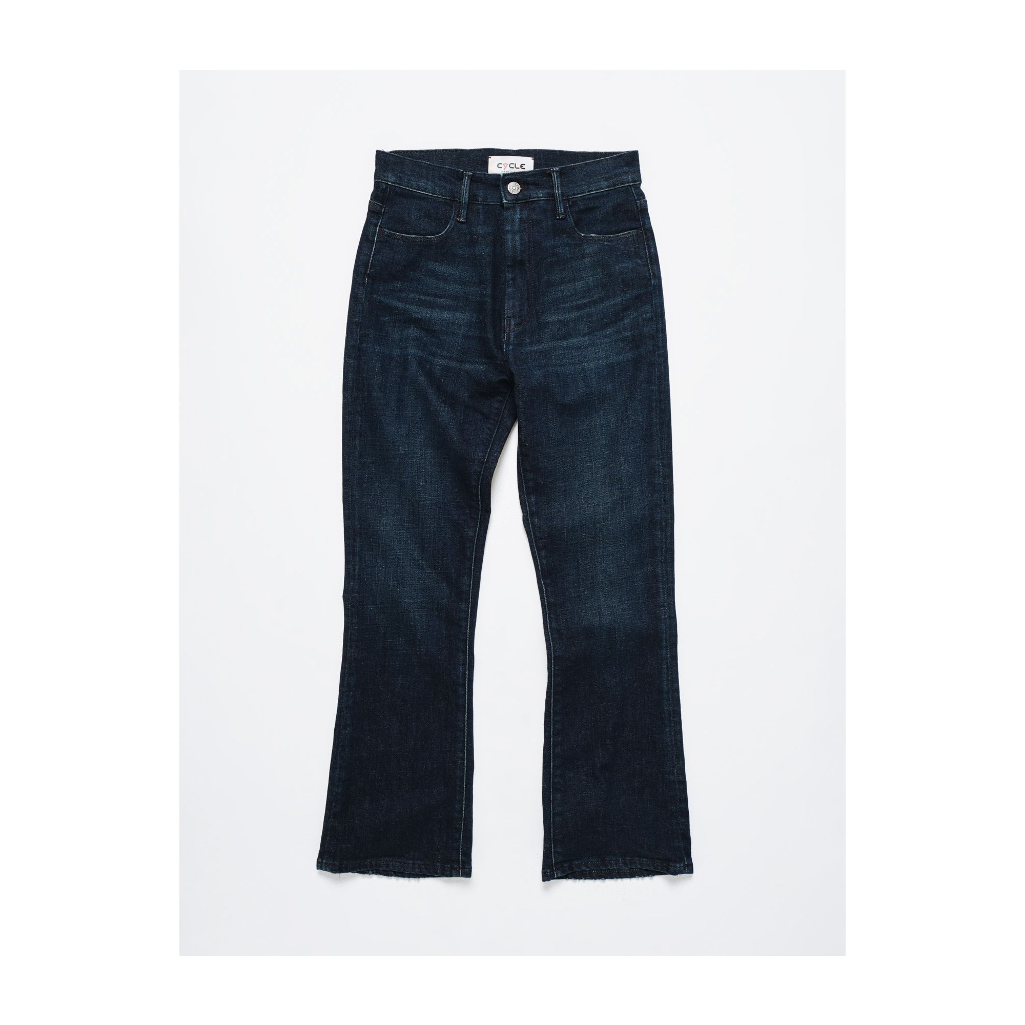 KATE CROP BOOTCUT DEEP BLUE VINTAGE