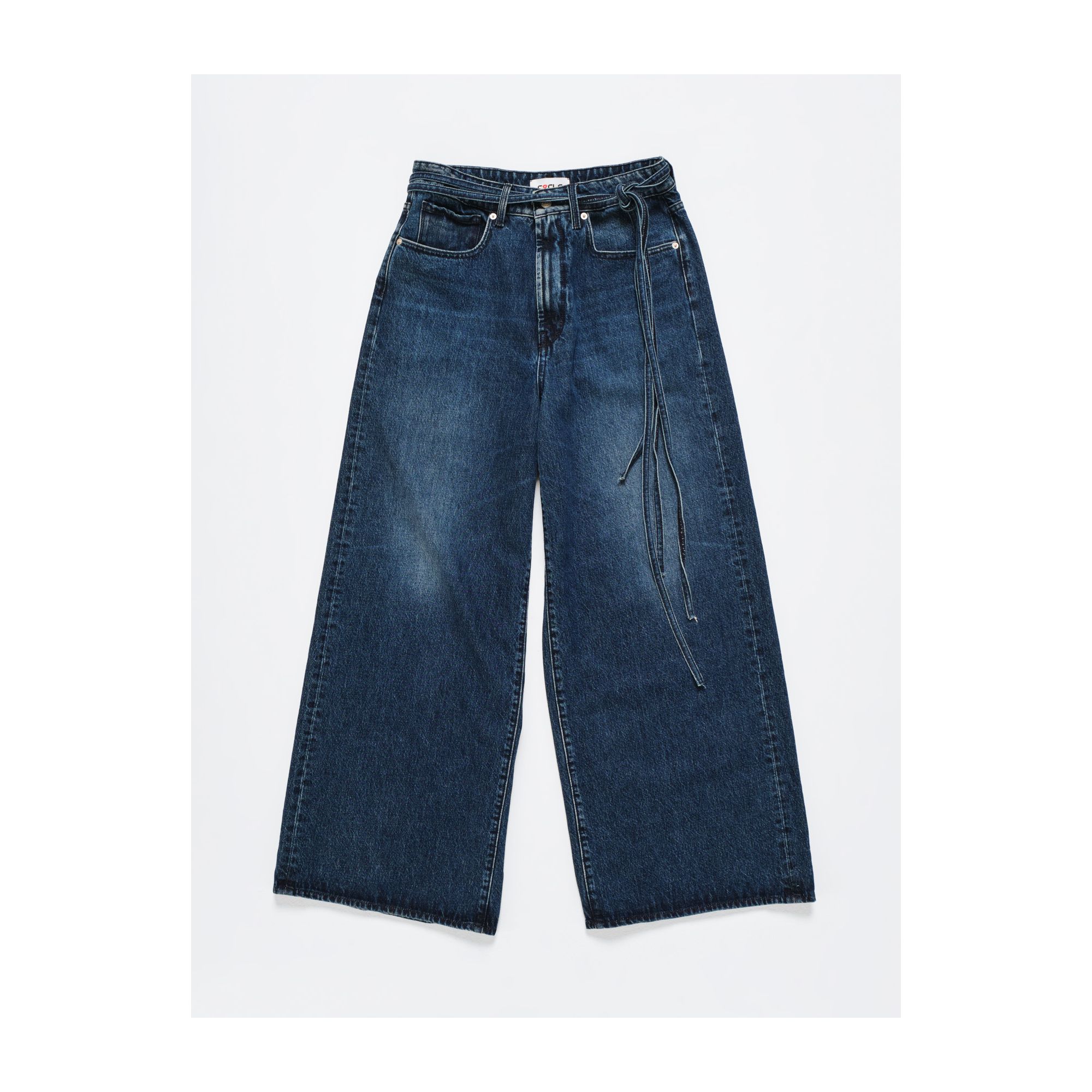 Boyfriend-fit Big low jeans