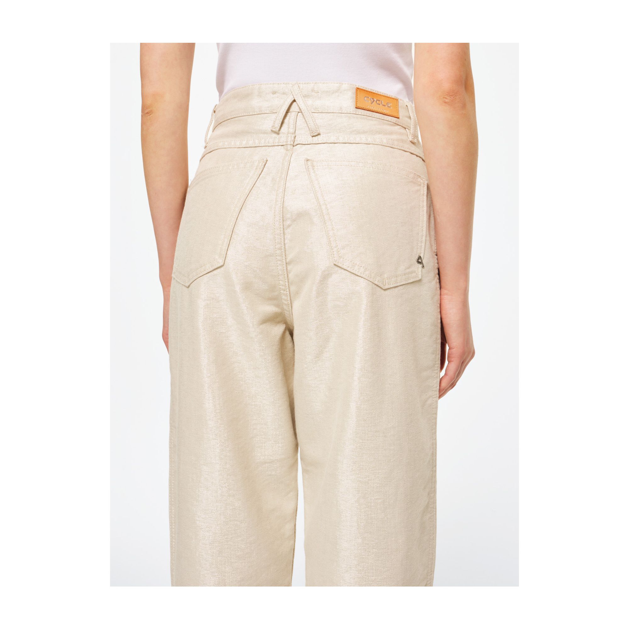 LOLA SUPER HIGH WAIST CARROT CROPPED RINSE WASH