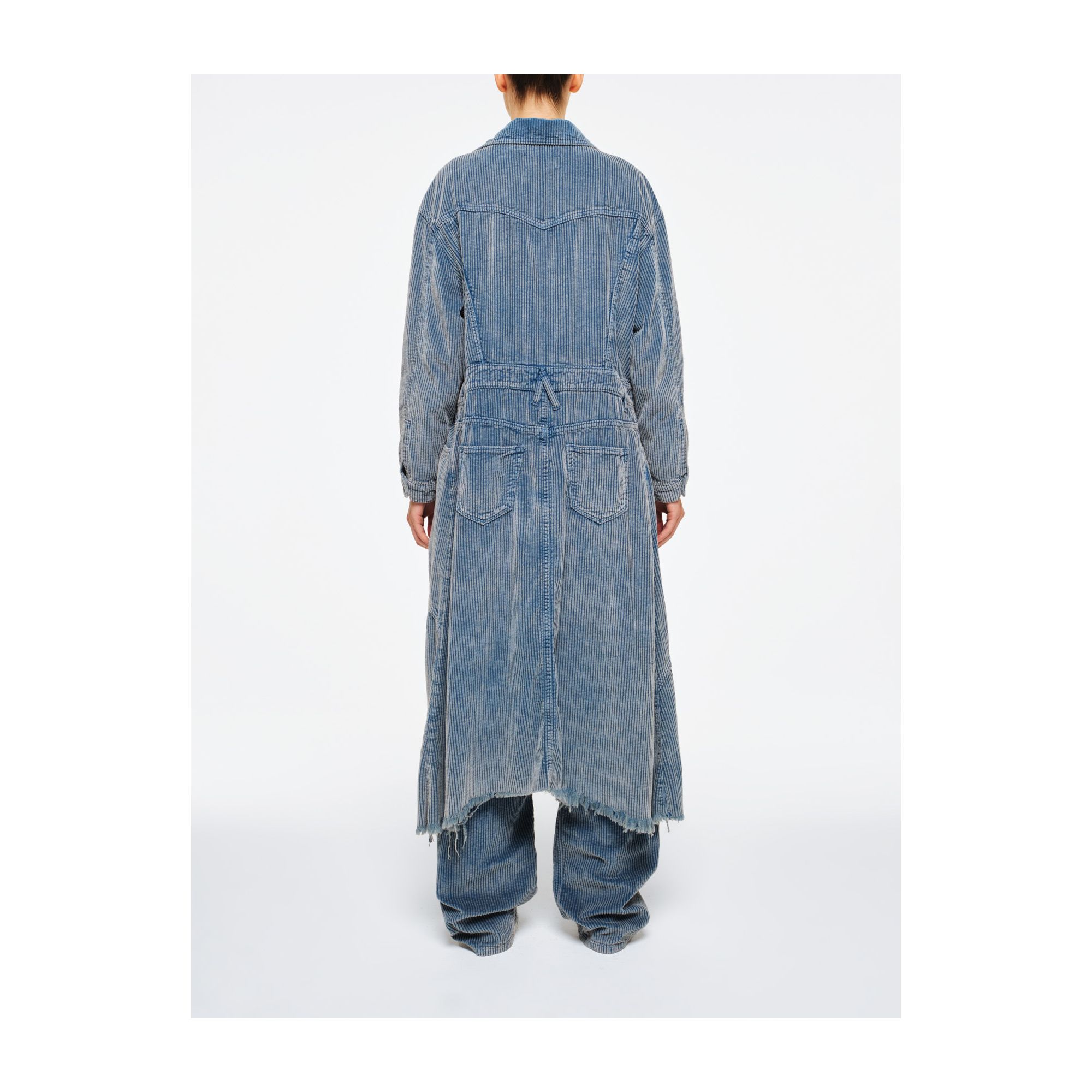 Corduroy Avery trench coat