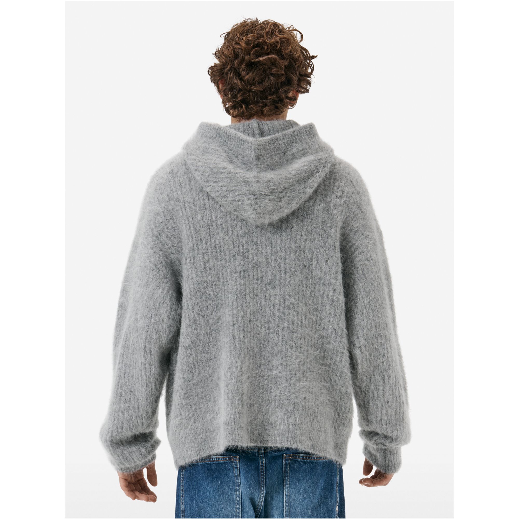 Over hooded brushed english rib amazing