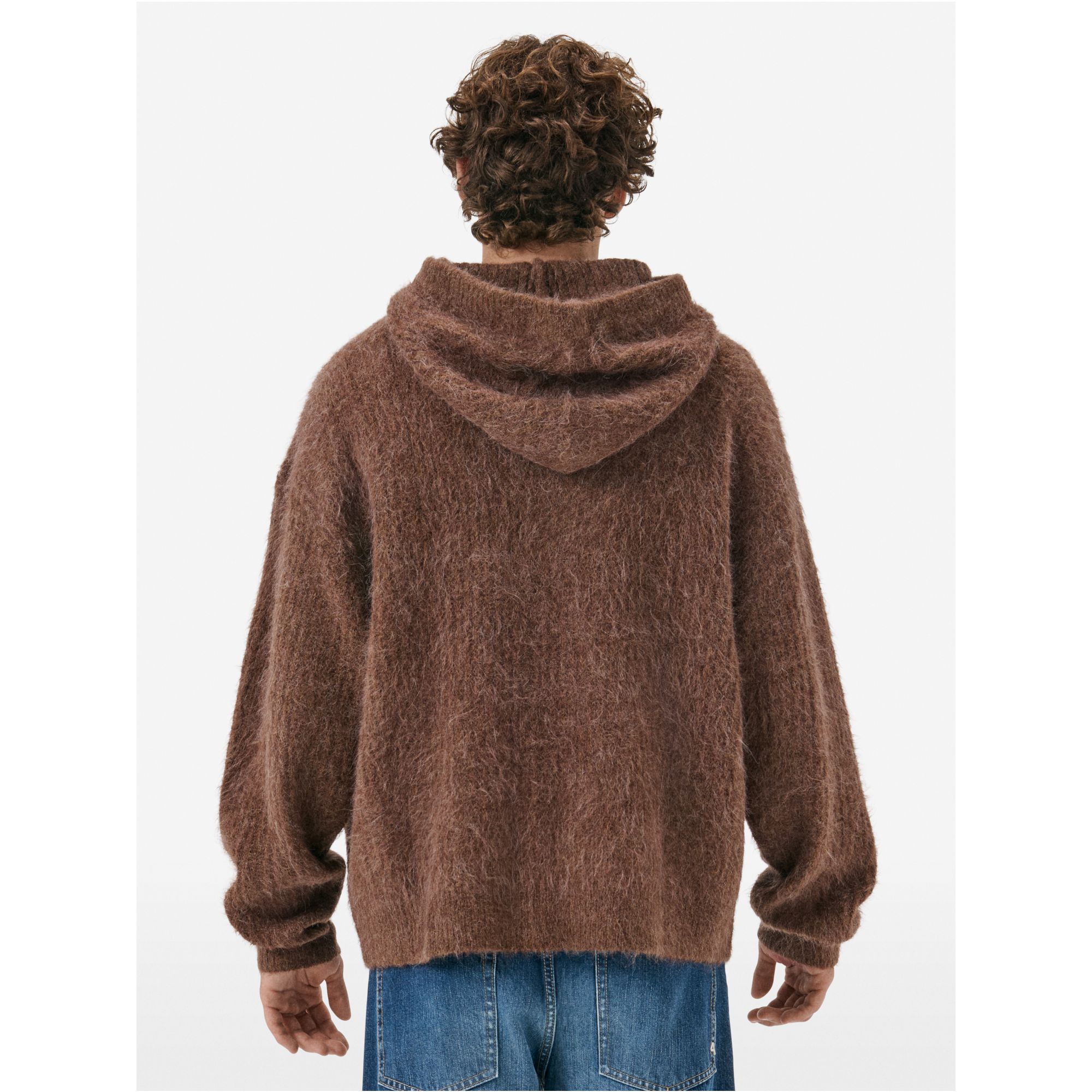 Over hooded brushed english rib amazing