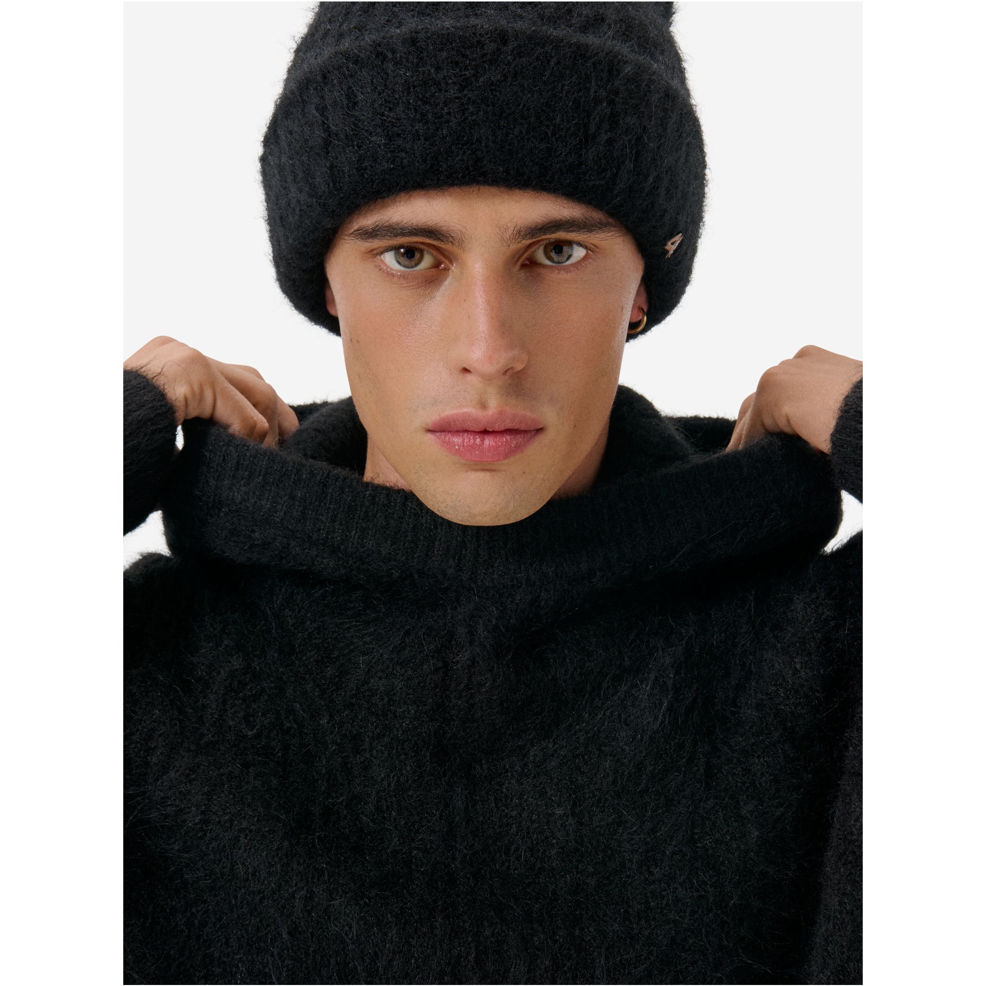 Over hooded brushed english rib amazing