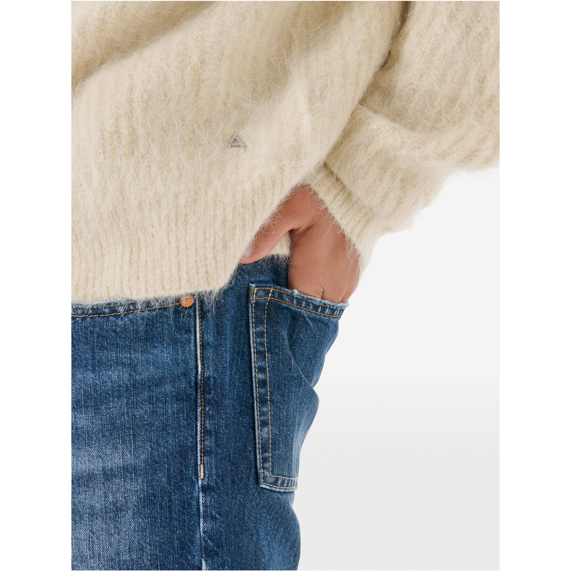 Over hooded brushed english rib amazing