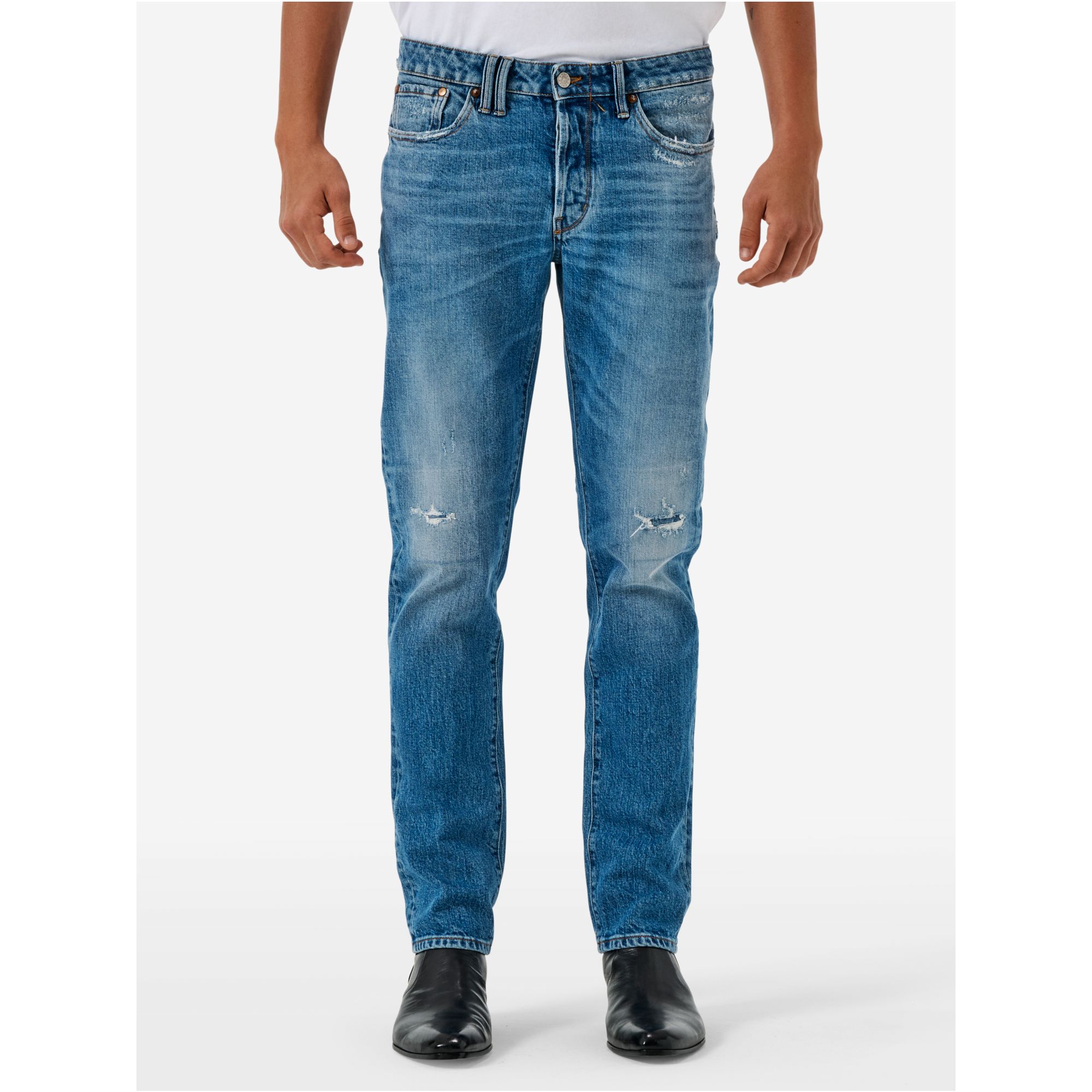 Slim fit antique vintage repaired