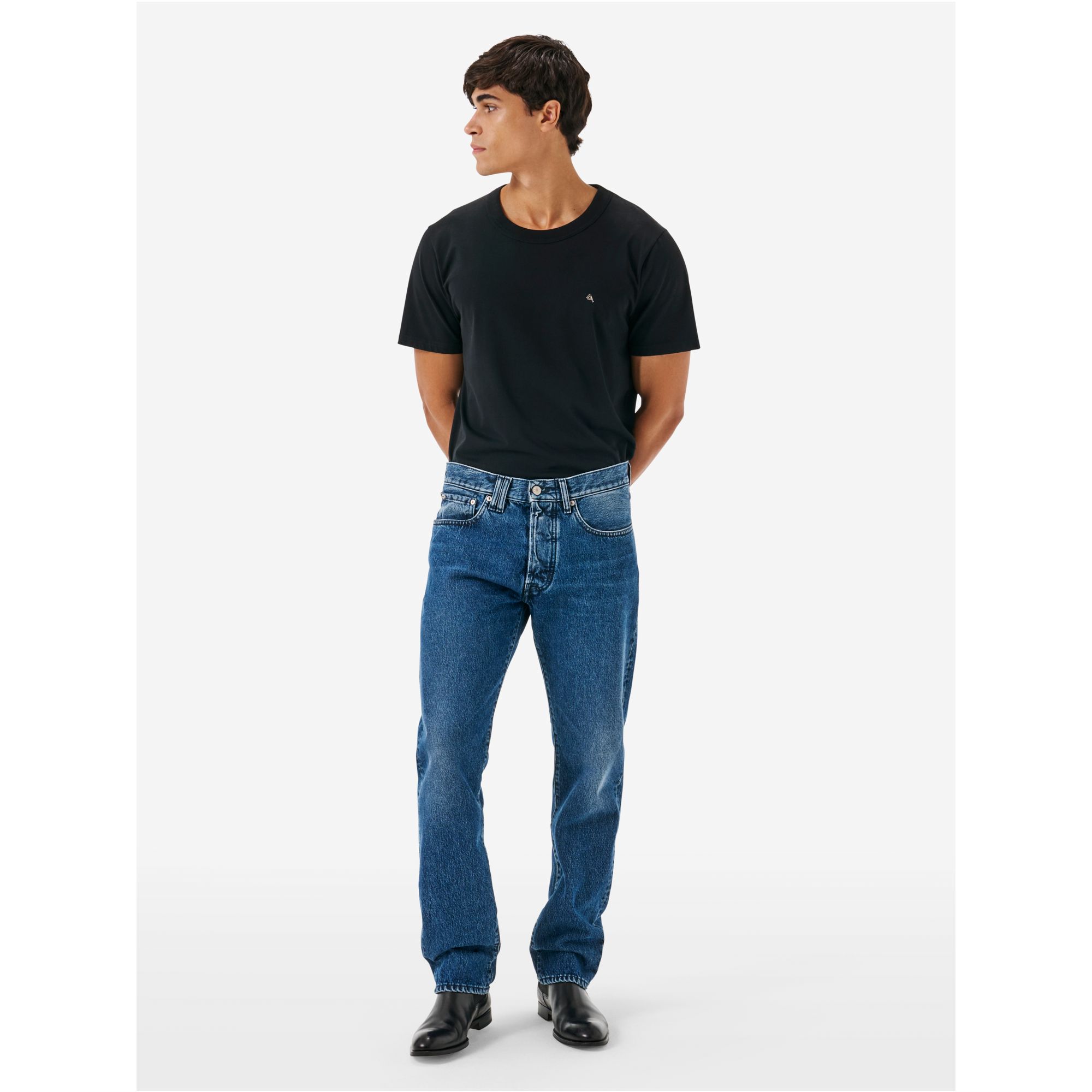 Standard regular straight '90s fit light vintage