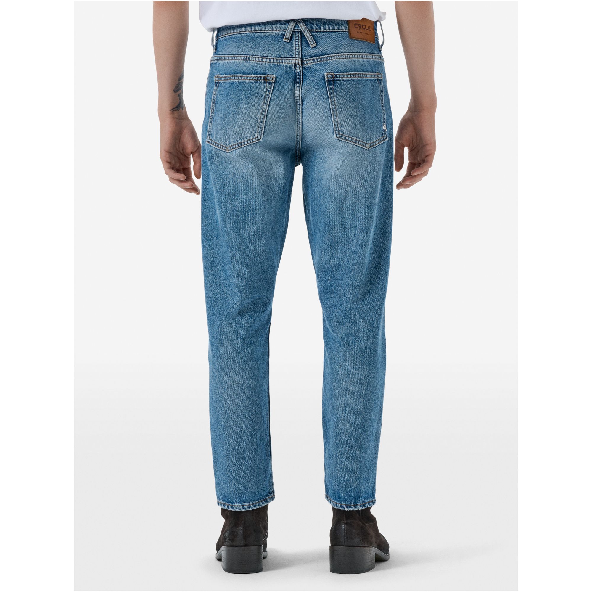 Lucky tapered fit mid tone natural vintage
