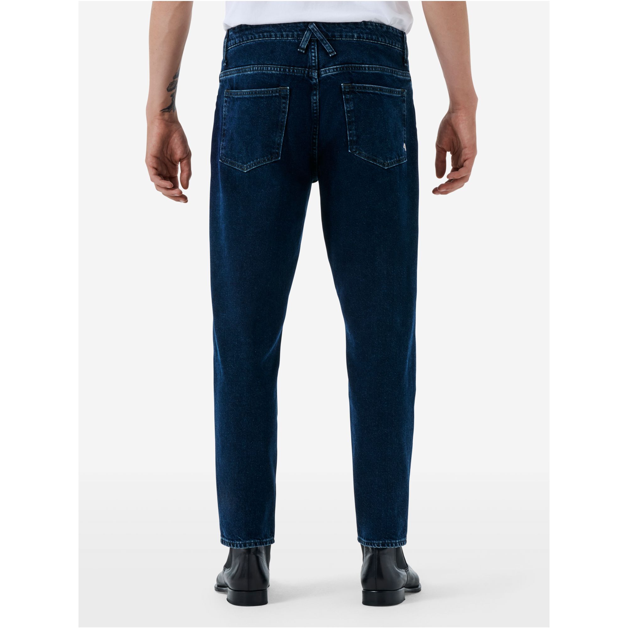 Lucky tapered fit eco enzyme stone wash