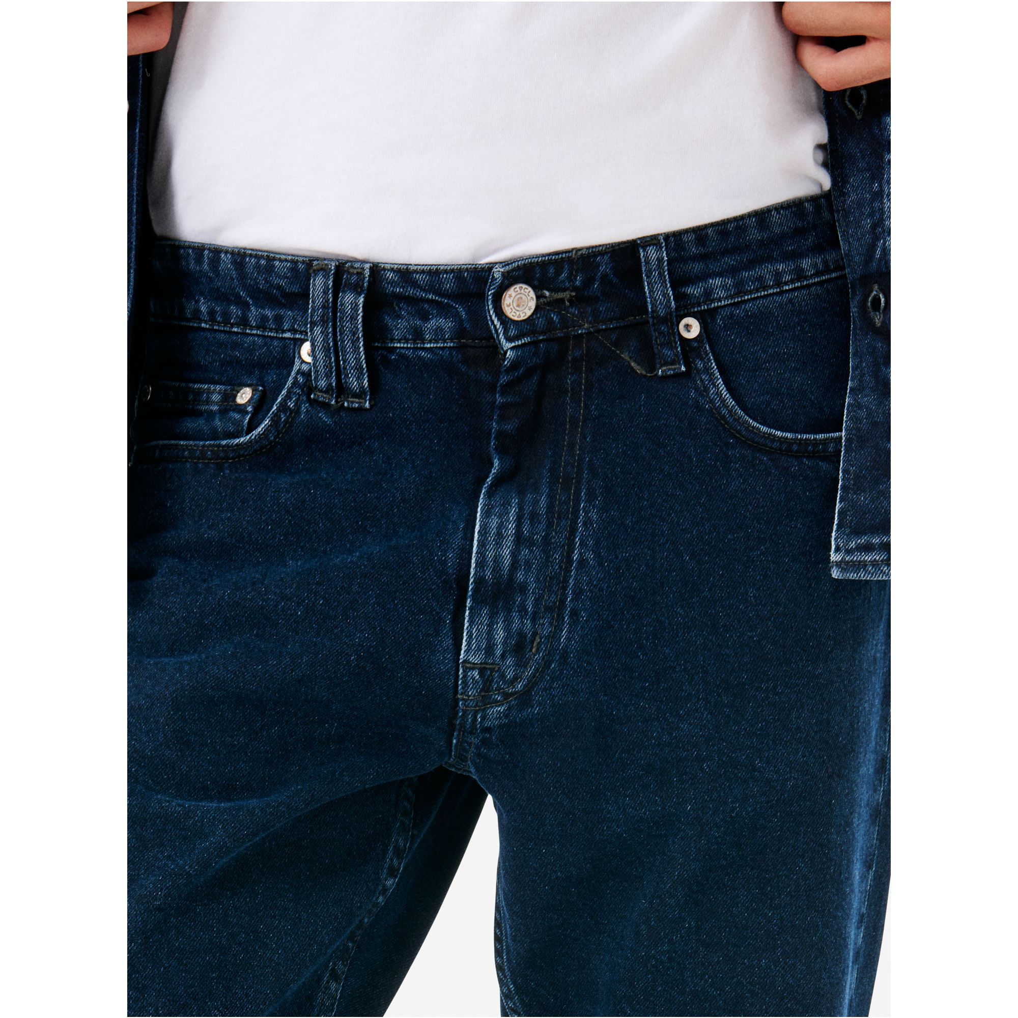 Lucky tapered fit eco enzyme stone wash