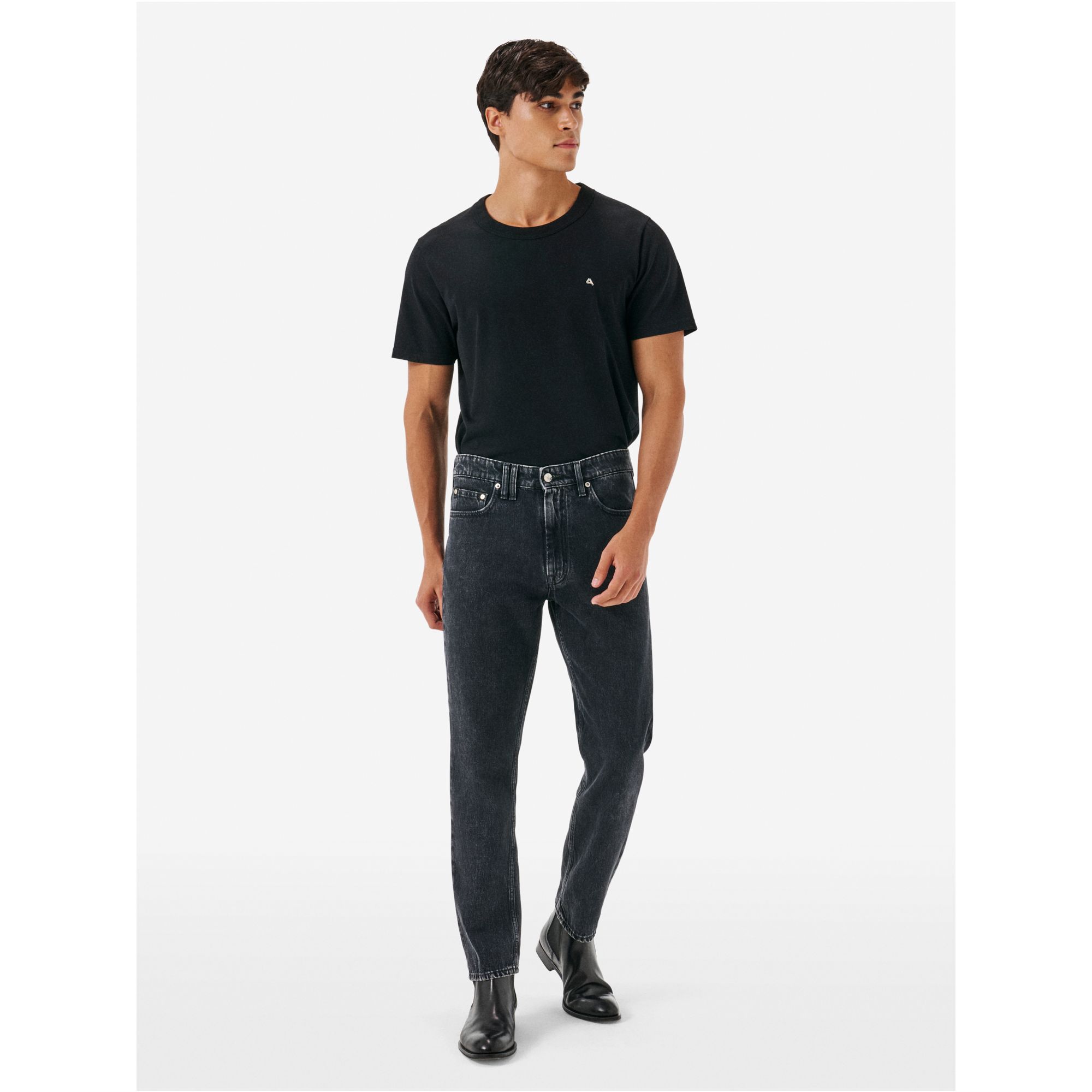 Lucky tapered fit eco enzyme stone wash