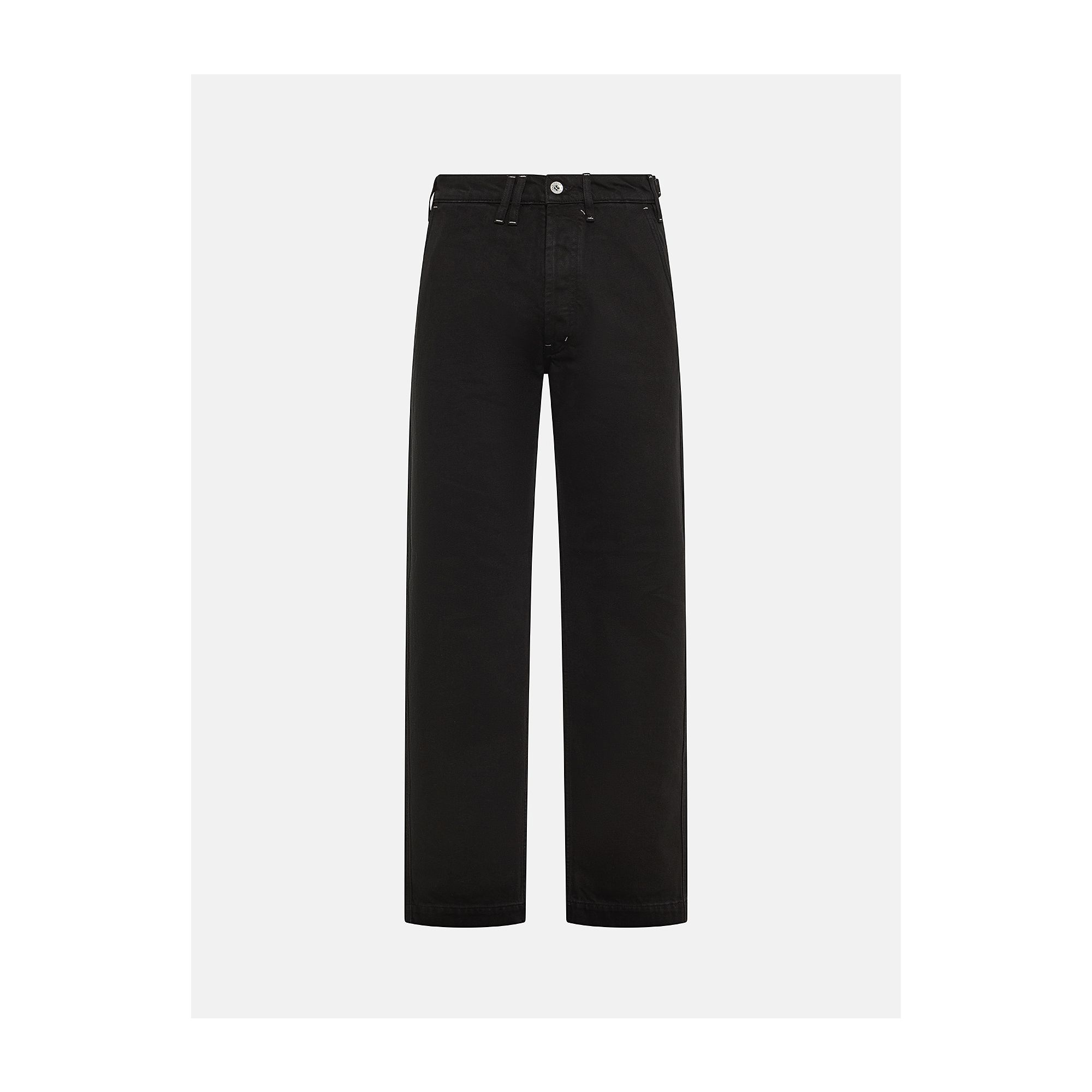 Full chino wide straight leg direct dyed