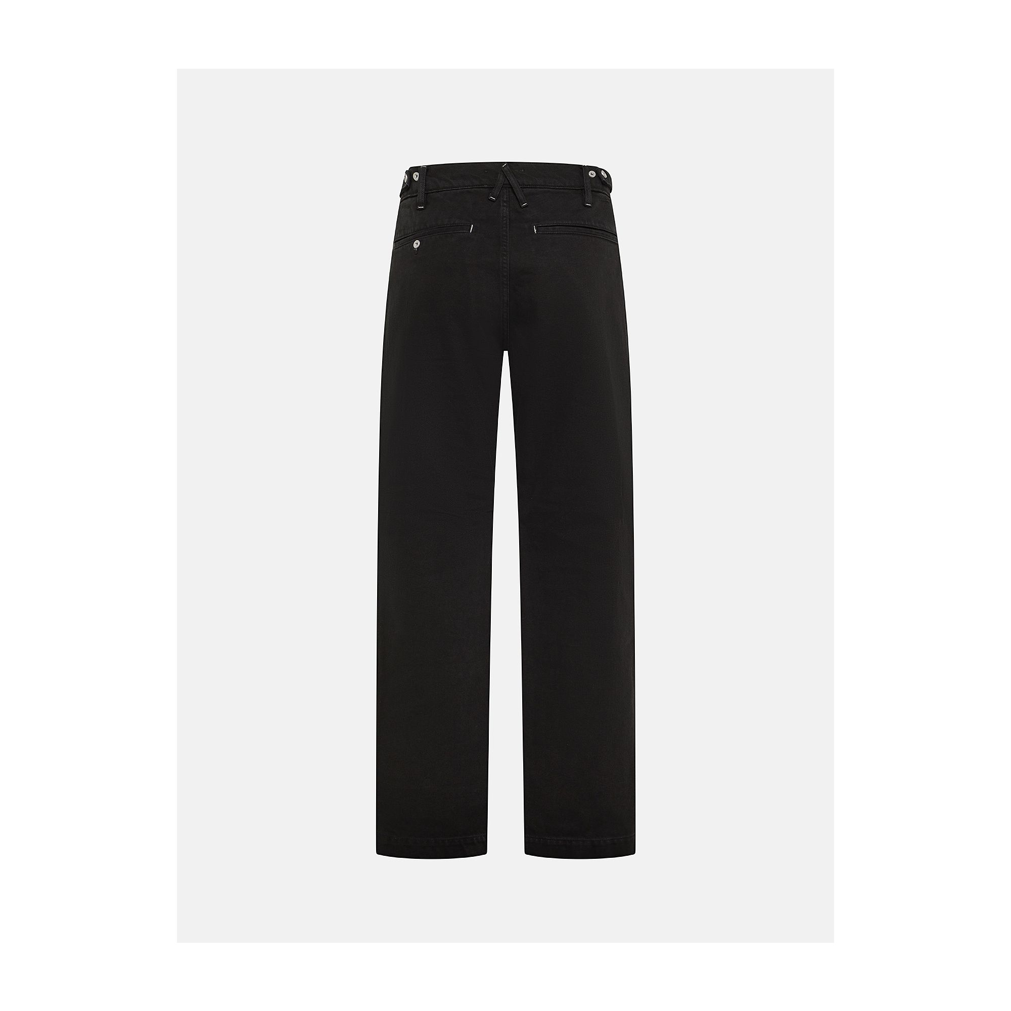 Full chino wide straight leg direct dyed