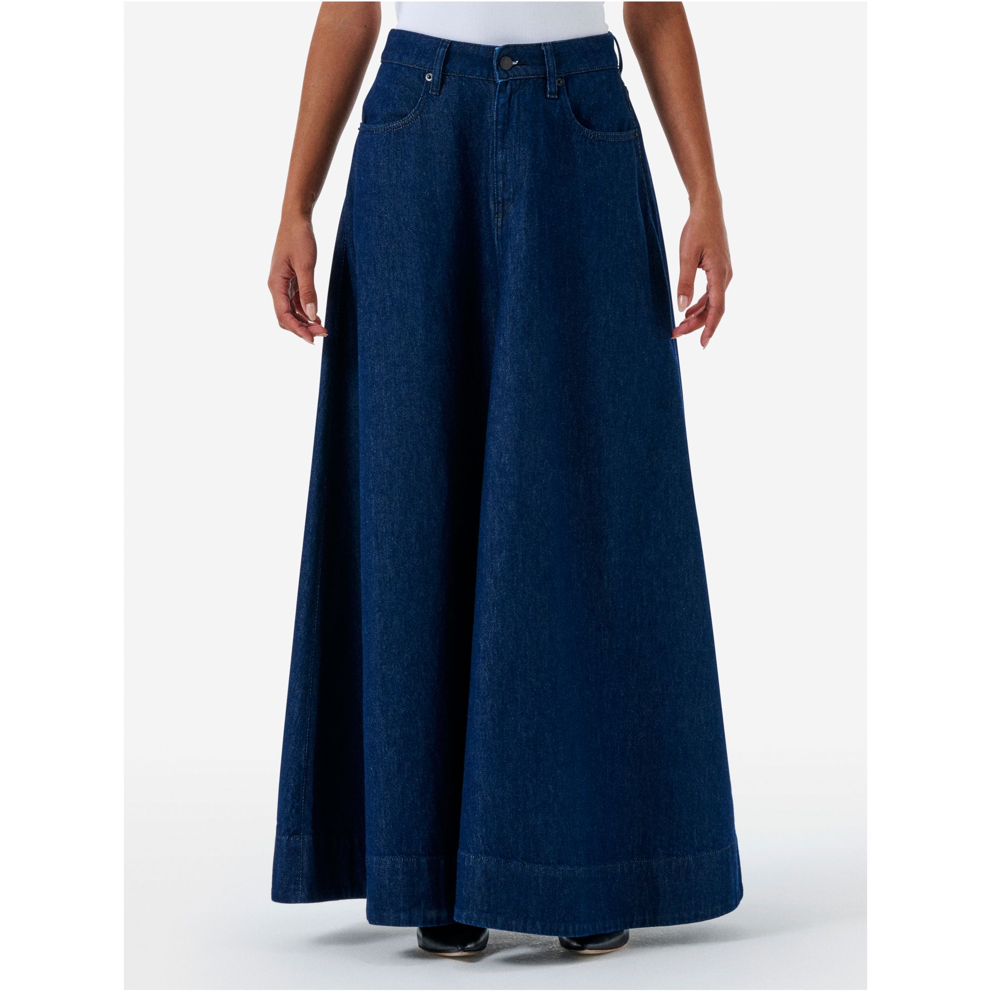 Sofia long skirt rinse wash