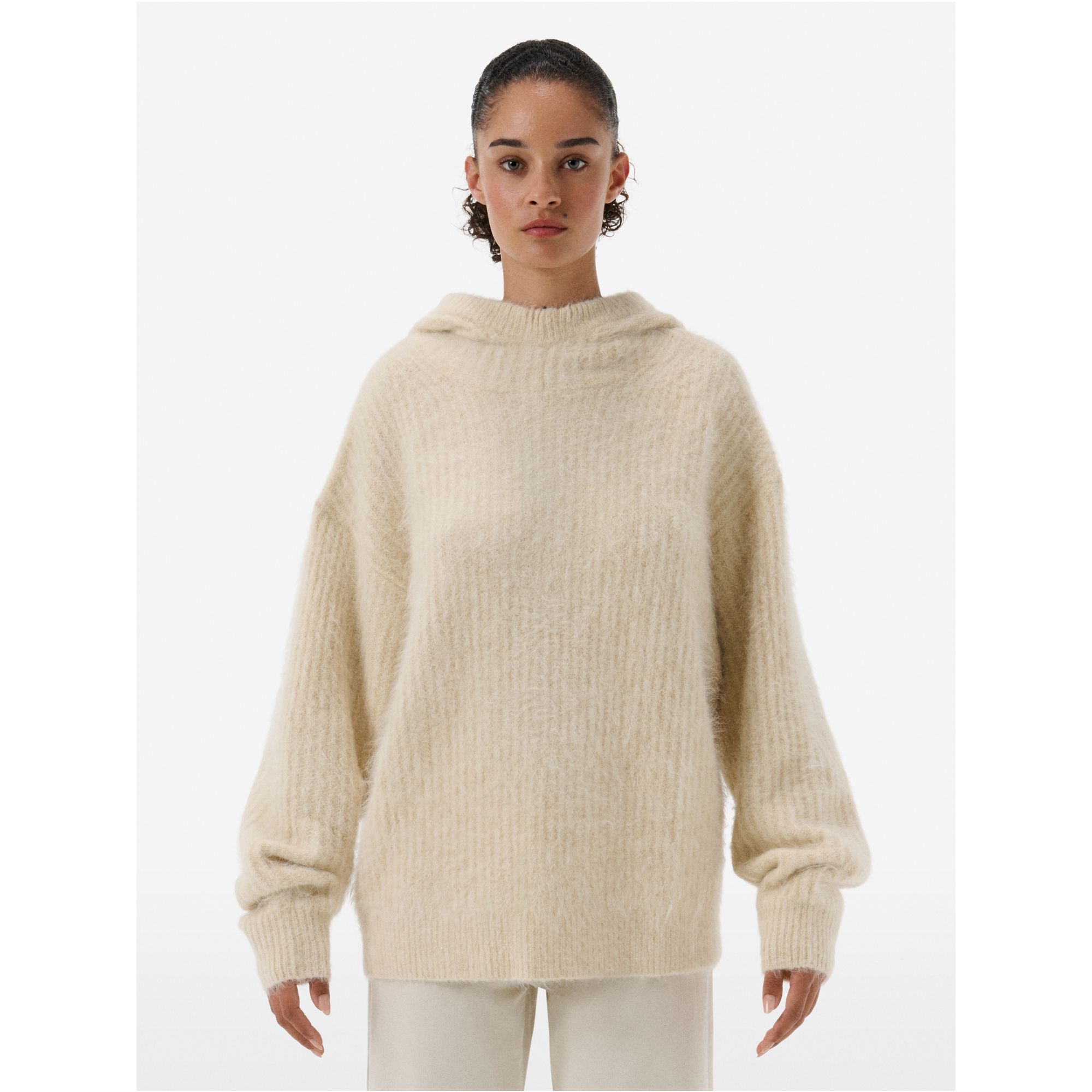 Maglione Amazing over con cappuccio