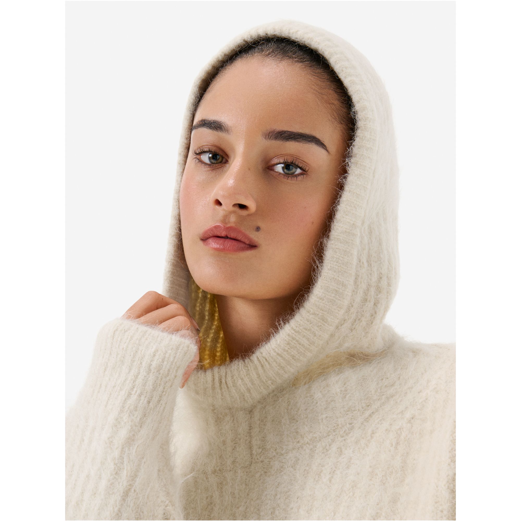 Maglione Amazing over con cappuccio