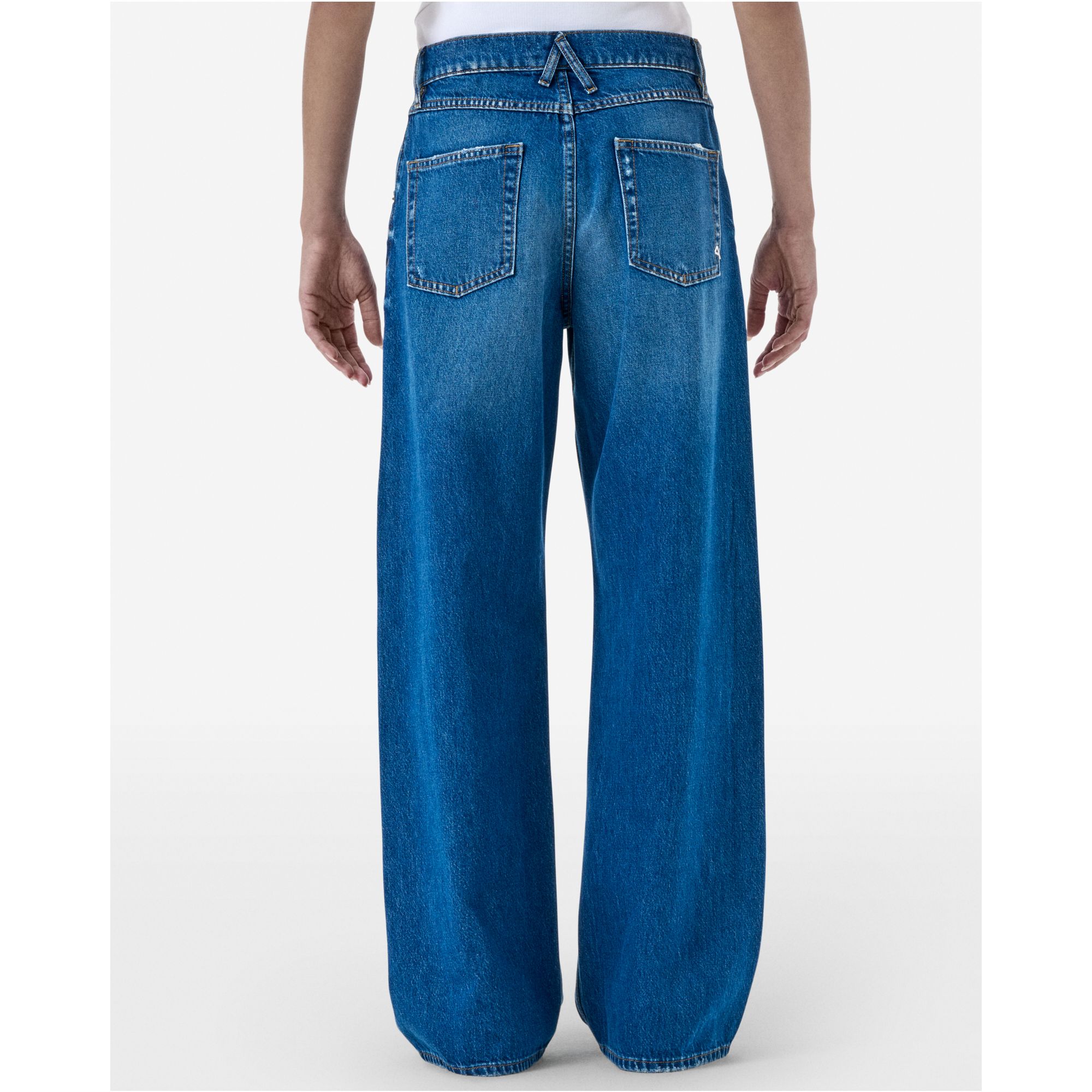 Low wide-leg Aida jeans