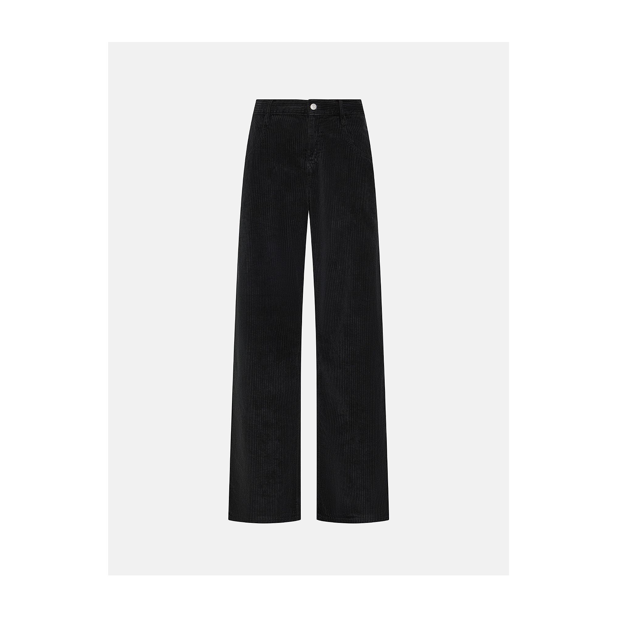 Aida low super fitted low waist volume leg direct dyed