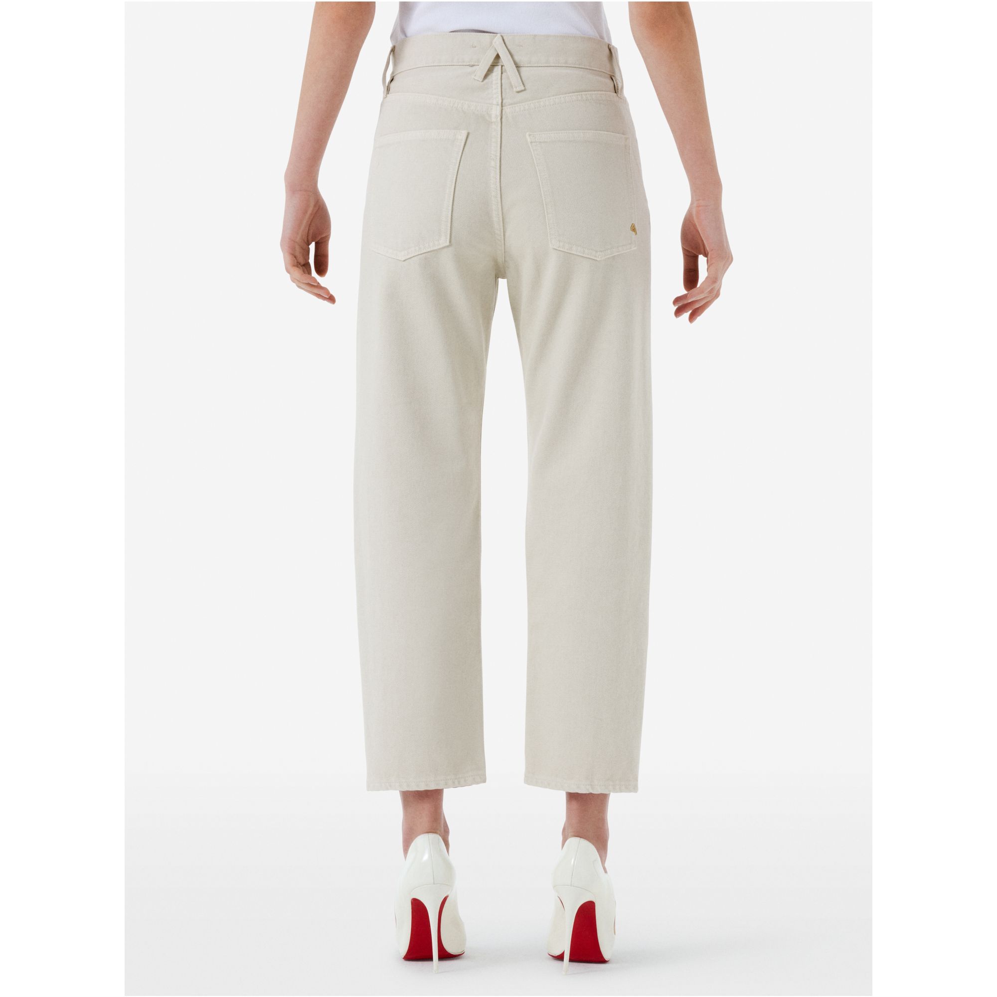 Bella '90s fit mid rise straight direct dyed