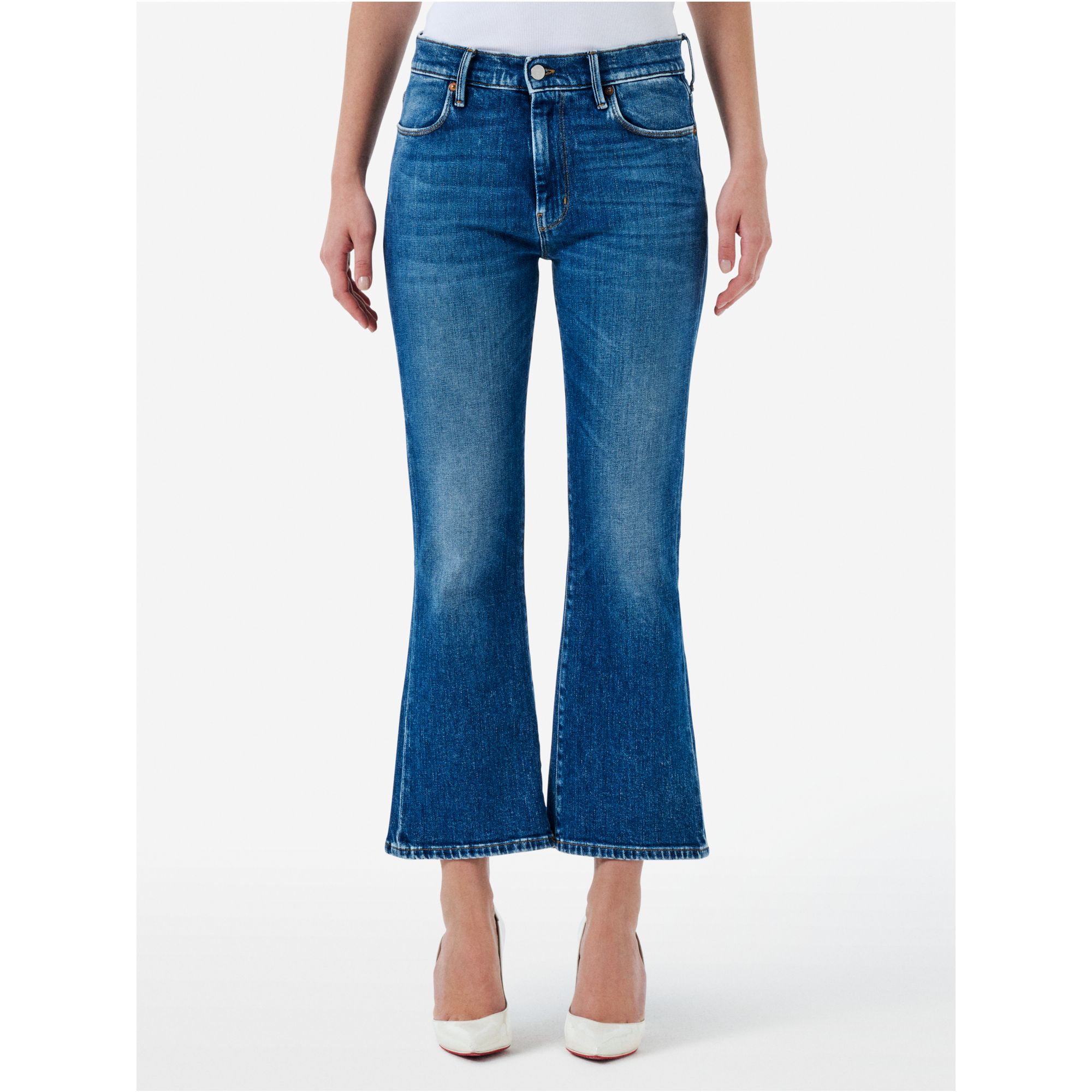 Kate new slim crop bootcut antique vintage