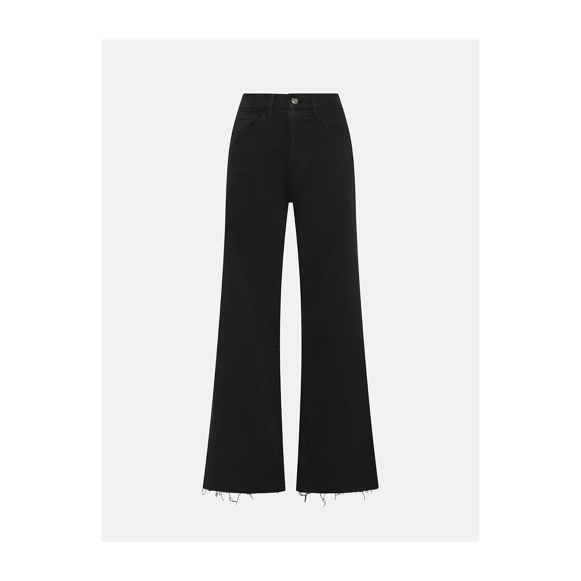 Luna mid rise flared reactive dyed row edge