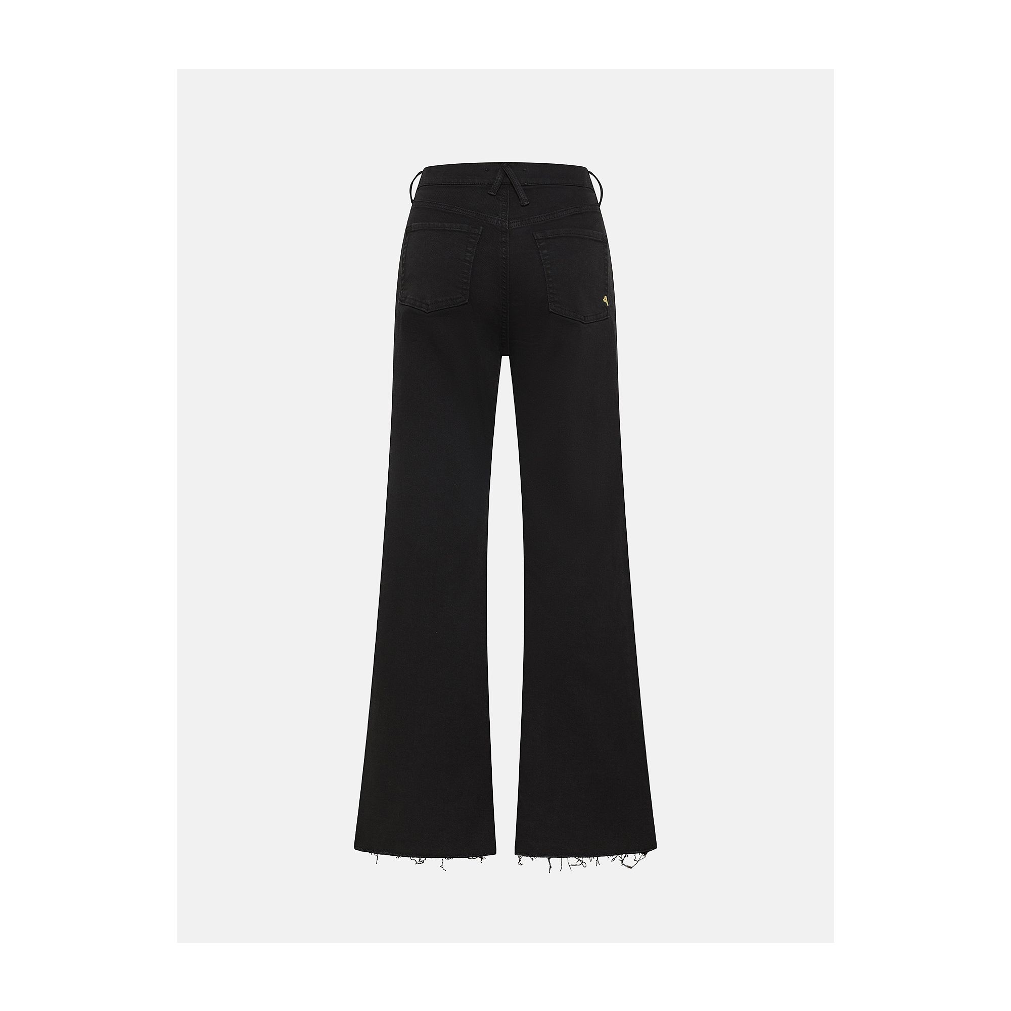 Luna mid rise flared reactive dyed row edge