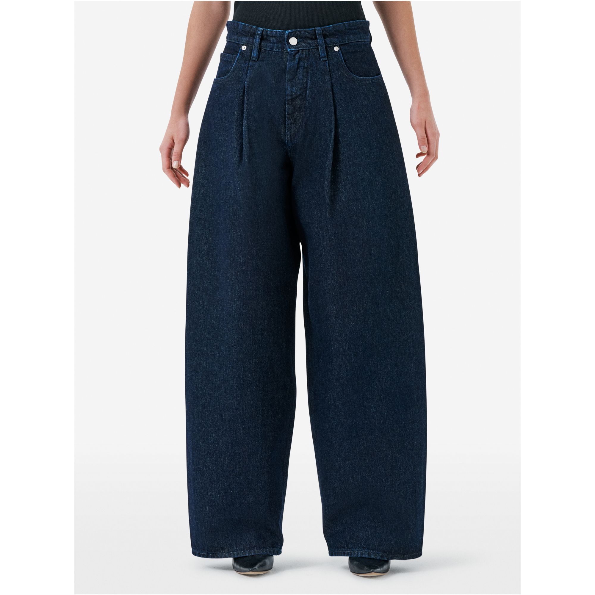 Jack high rise curve leg with pence rinse wash