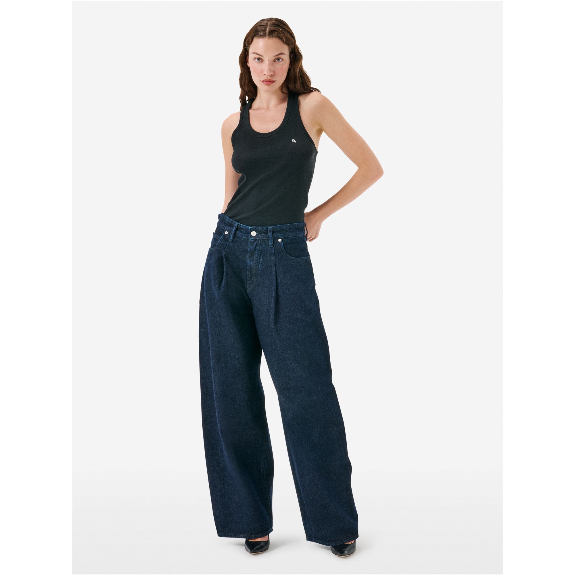 Jack high rise curve leg with pence rinse wash