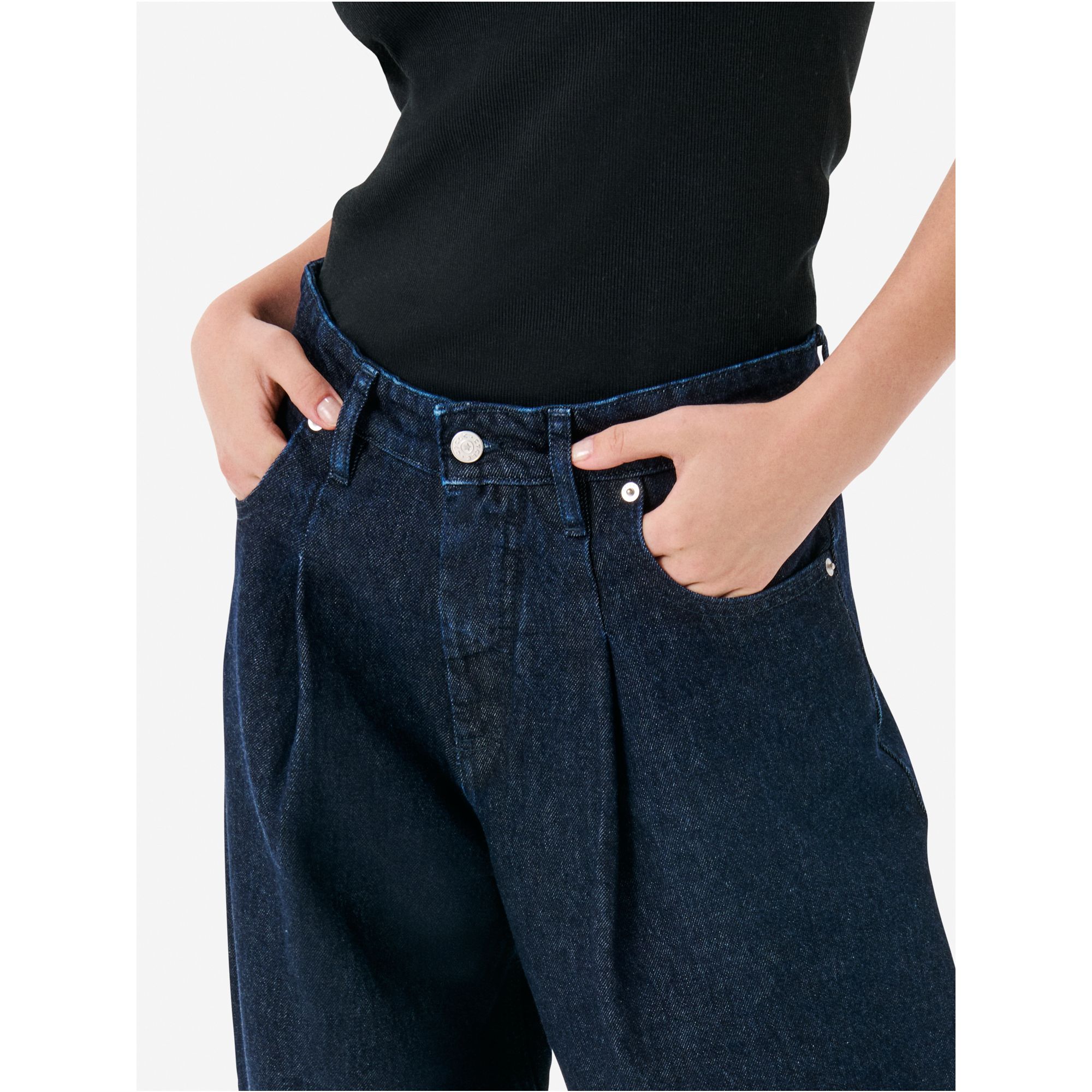 Jack high rise curve leg with pence rinse wash