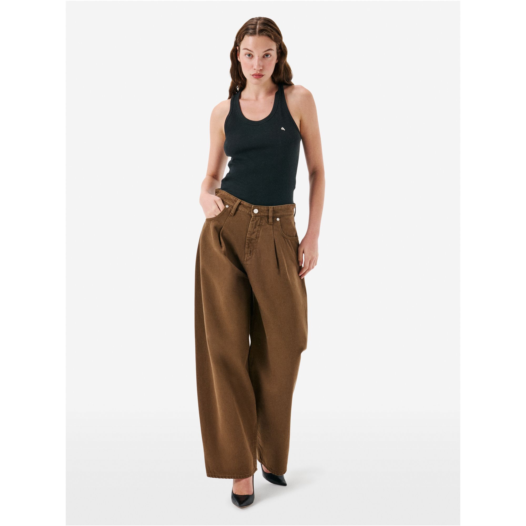 Jack high rise curve leg with pence eco enzyme wash