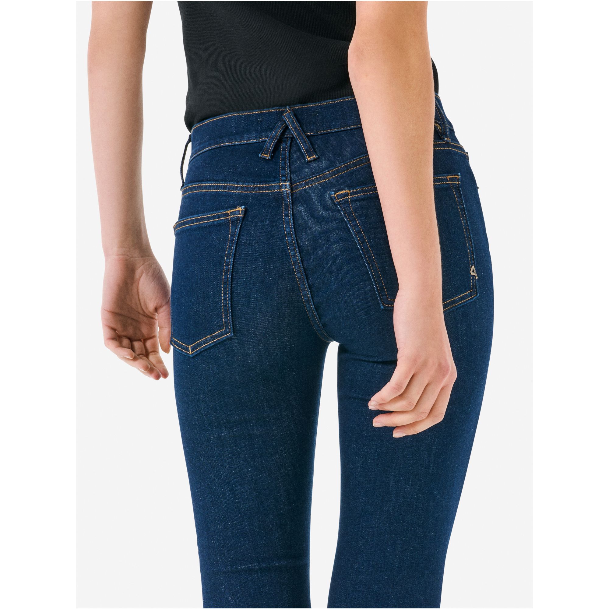 Body slim high rise rinse wash