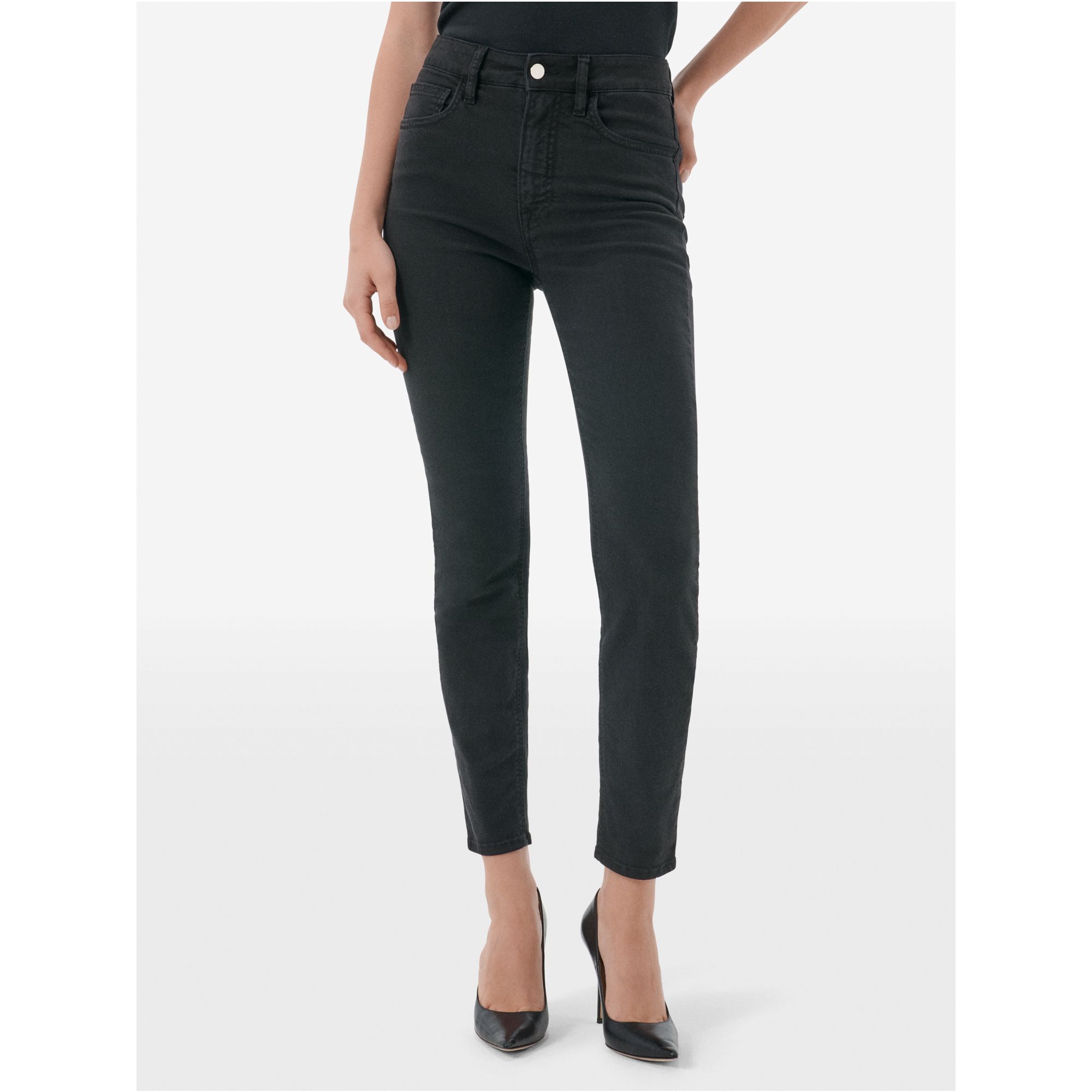 Eva skinny super high rise direct dyed
