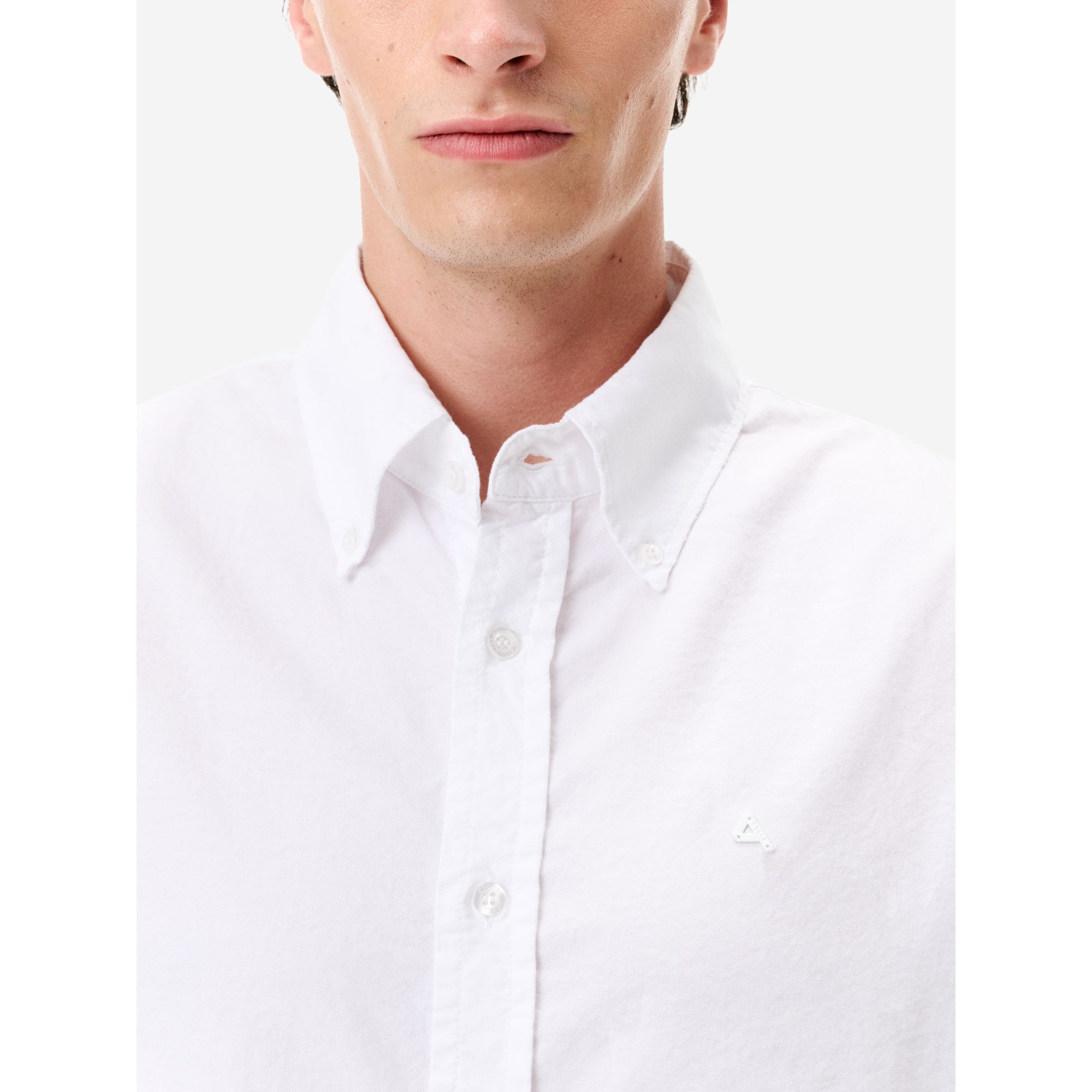 Rino regular shirt stone wash destroyed edge