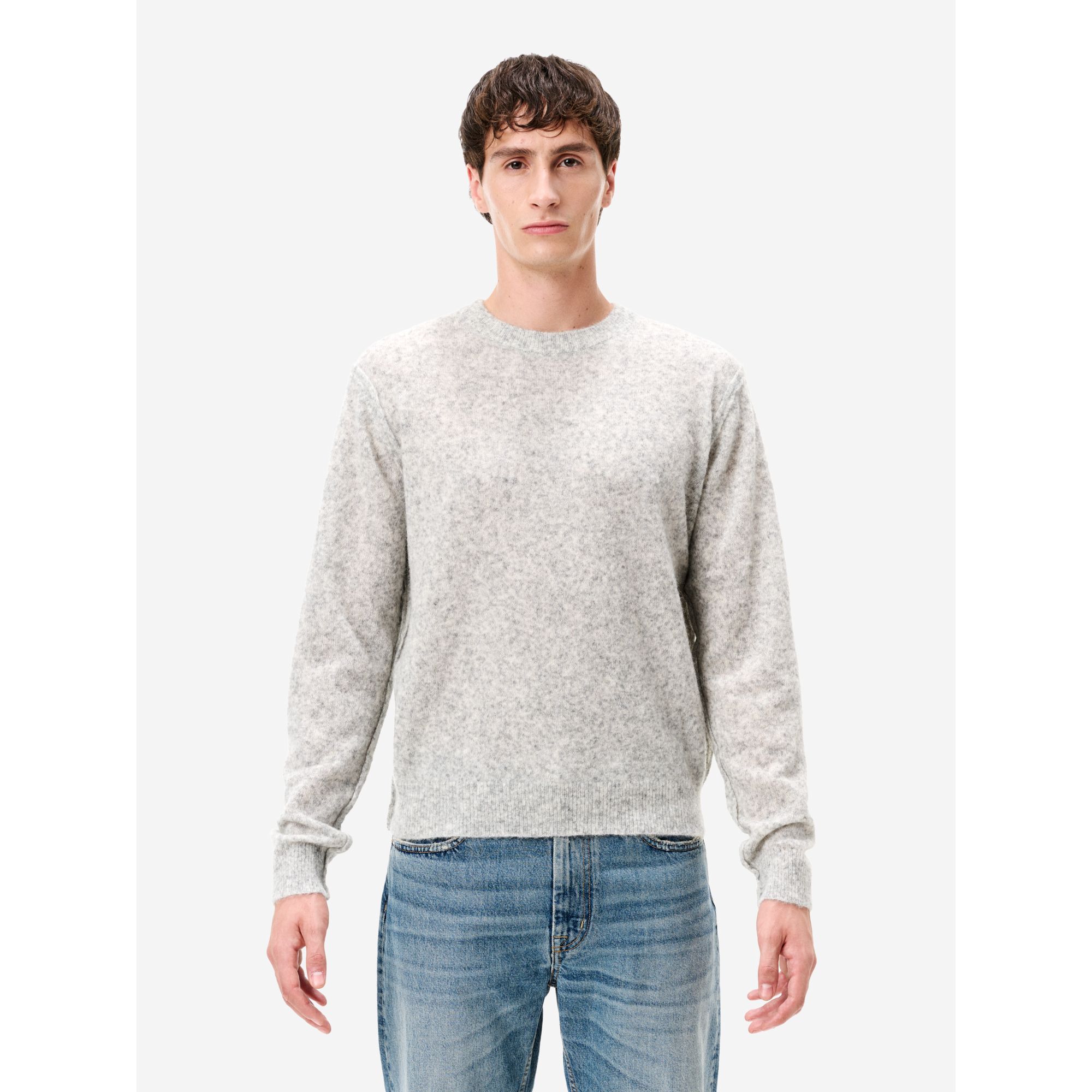 Omar round neck alpaca