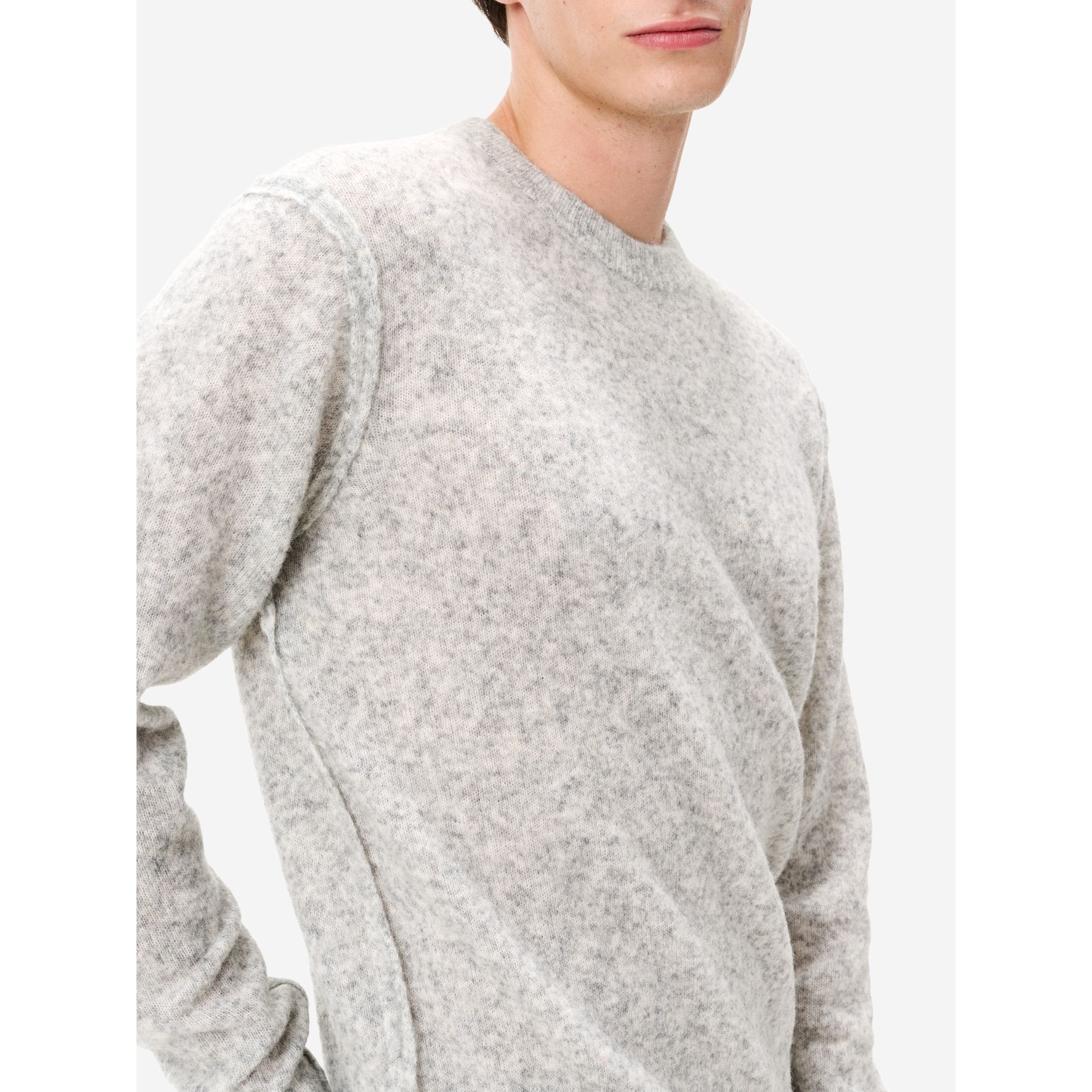 Omar round neck alpaca