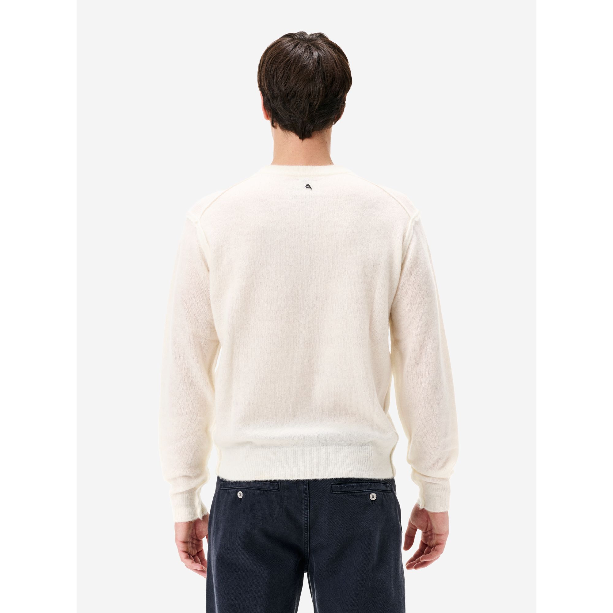 Omar round neck alpaca