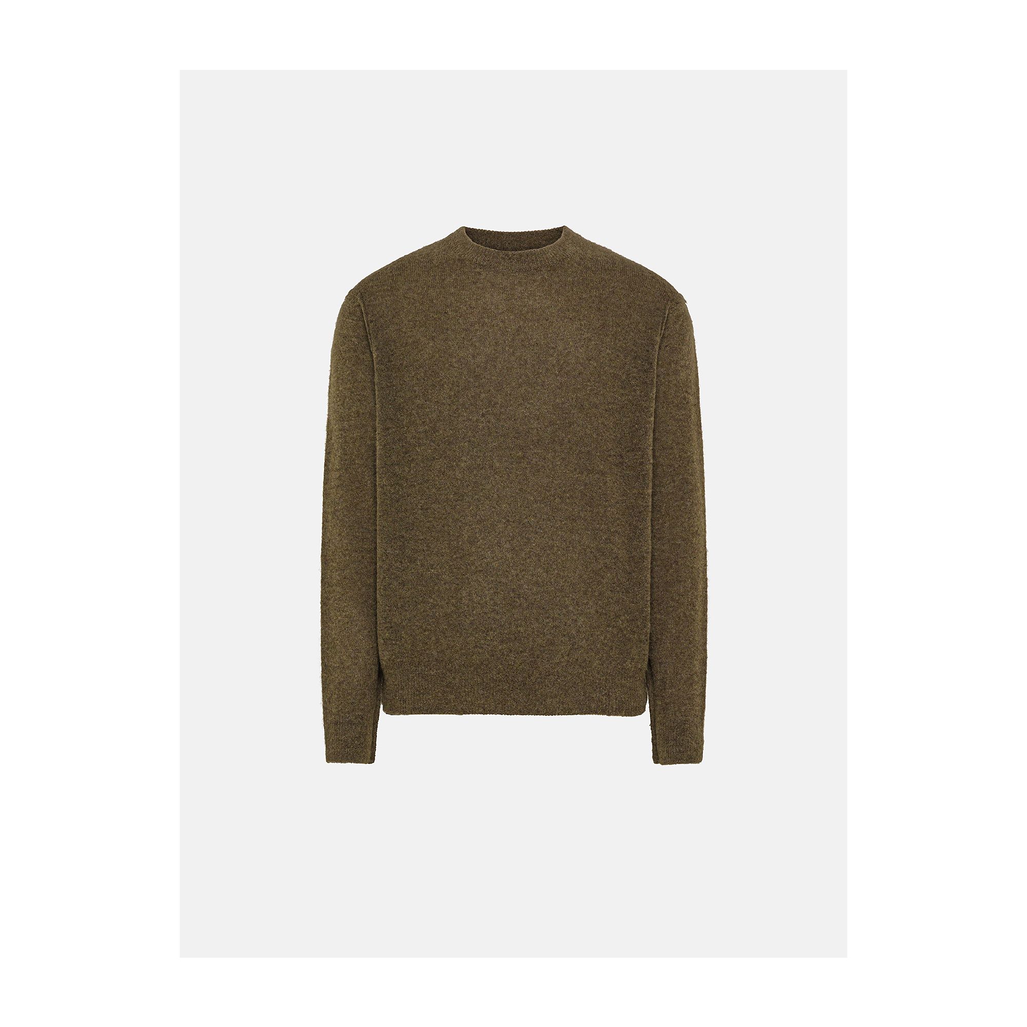 Fox brown alpaca-blend Omar jumper