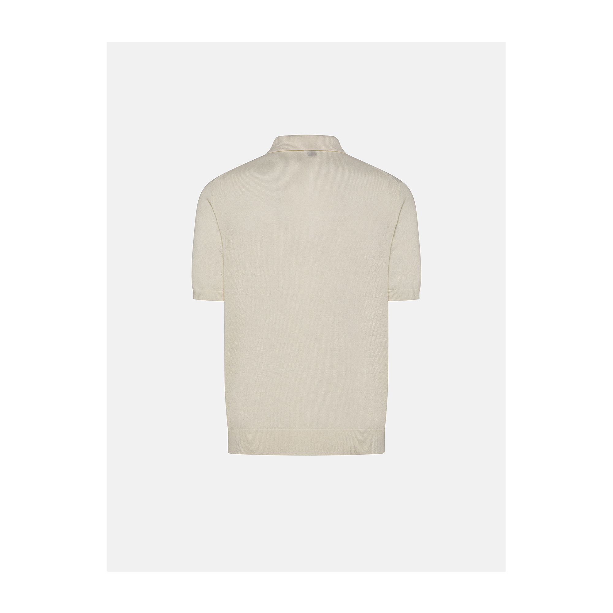 Off white Merino wool-blend Aldo polo shirt