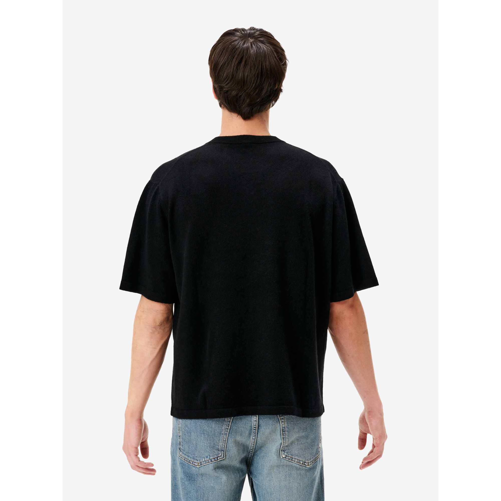 Gino t-shirt s/s merinos/cashmere
