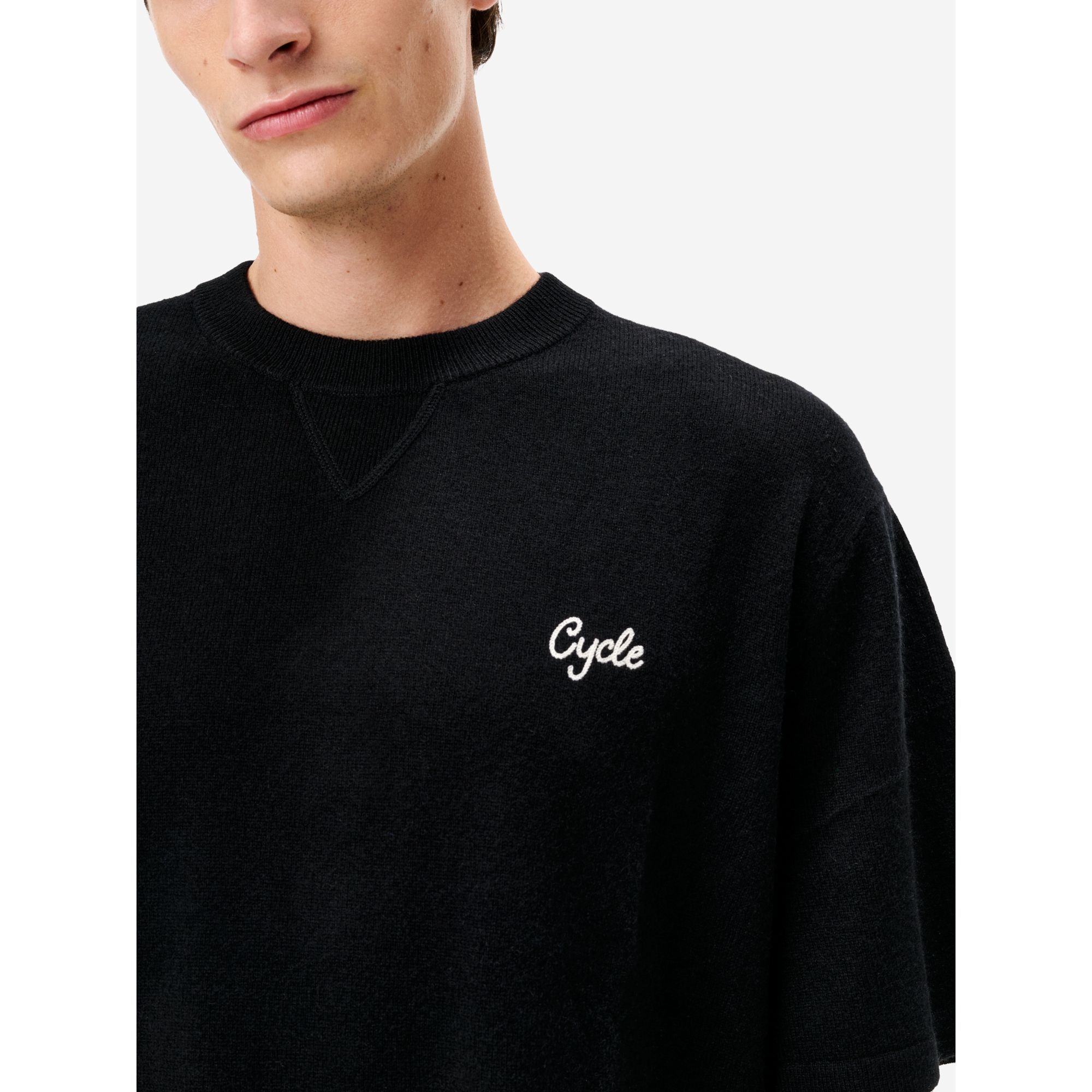 Gino t-shirt s/s merinos/cashmere