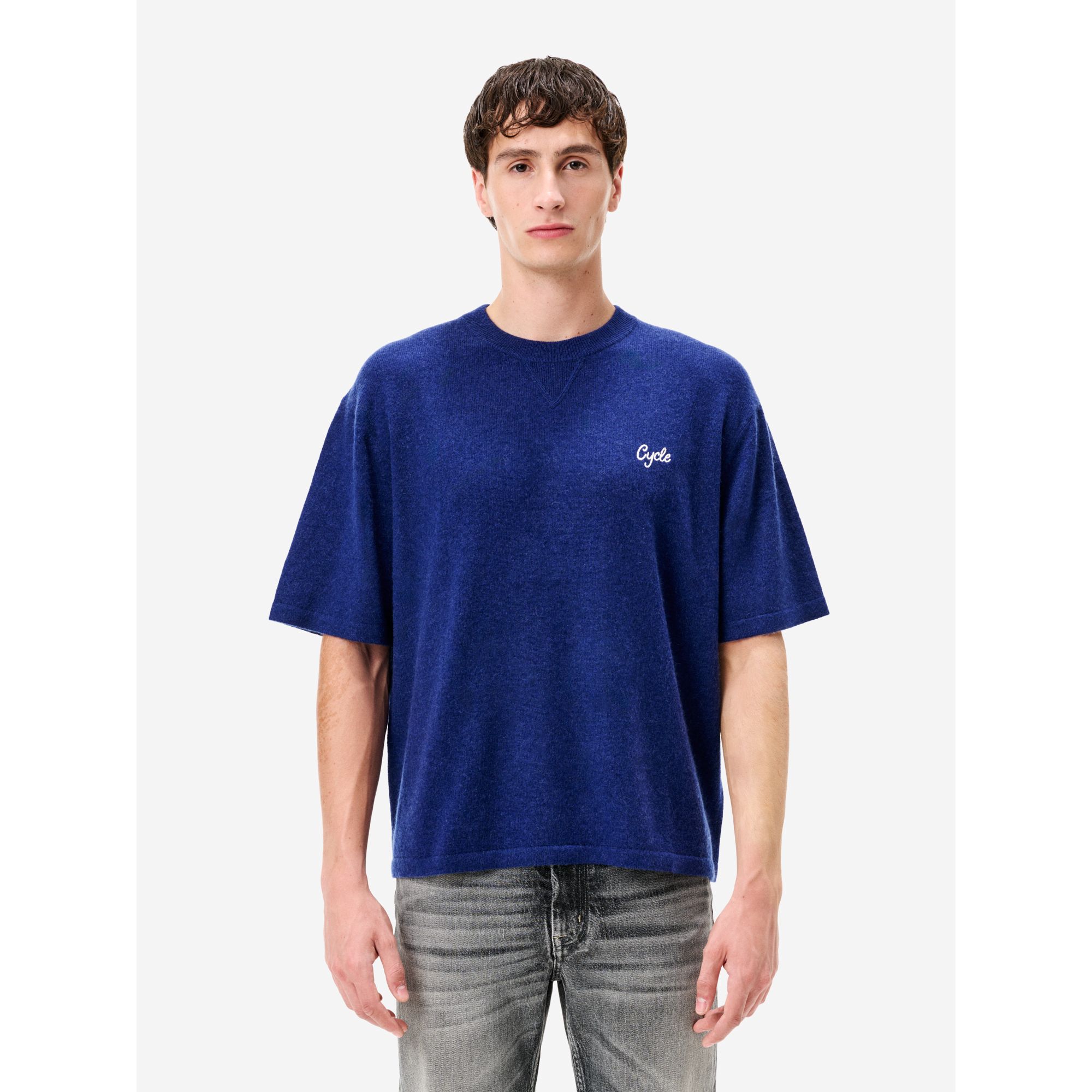 Gino t-shirt s/s merinos/cashmere