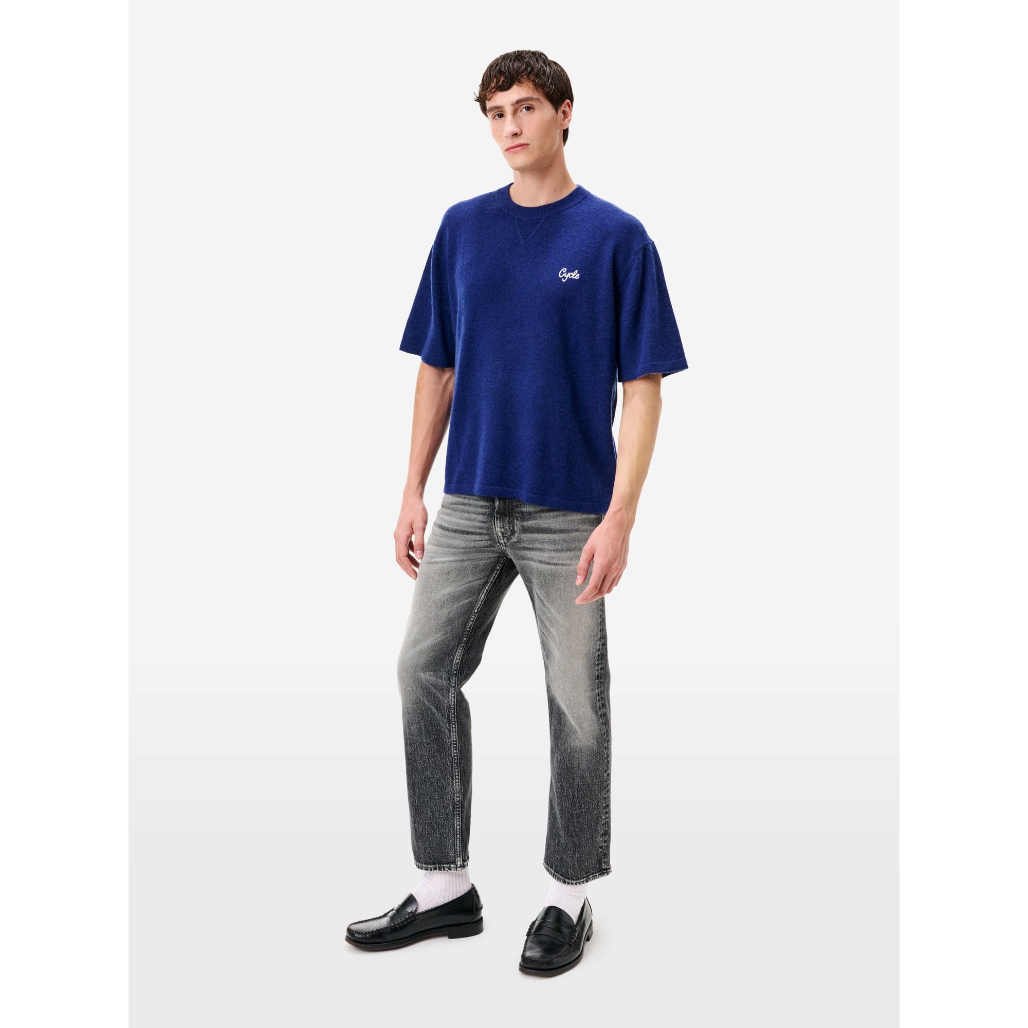 Gino t-shirt s/s merinos/cashmere